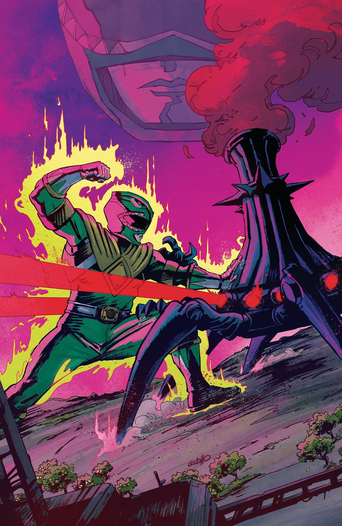 Boom Entertainment Comic Books > Incentives Power Rangers Green #5 E 1:10 INCV Foil Variant (Full Art, Vargas) (Release Date: 12/23/2026) 84428401346805051 PRH-84428401346805051