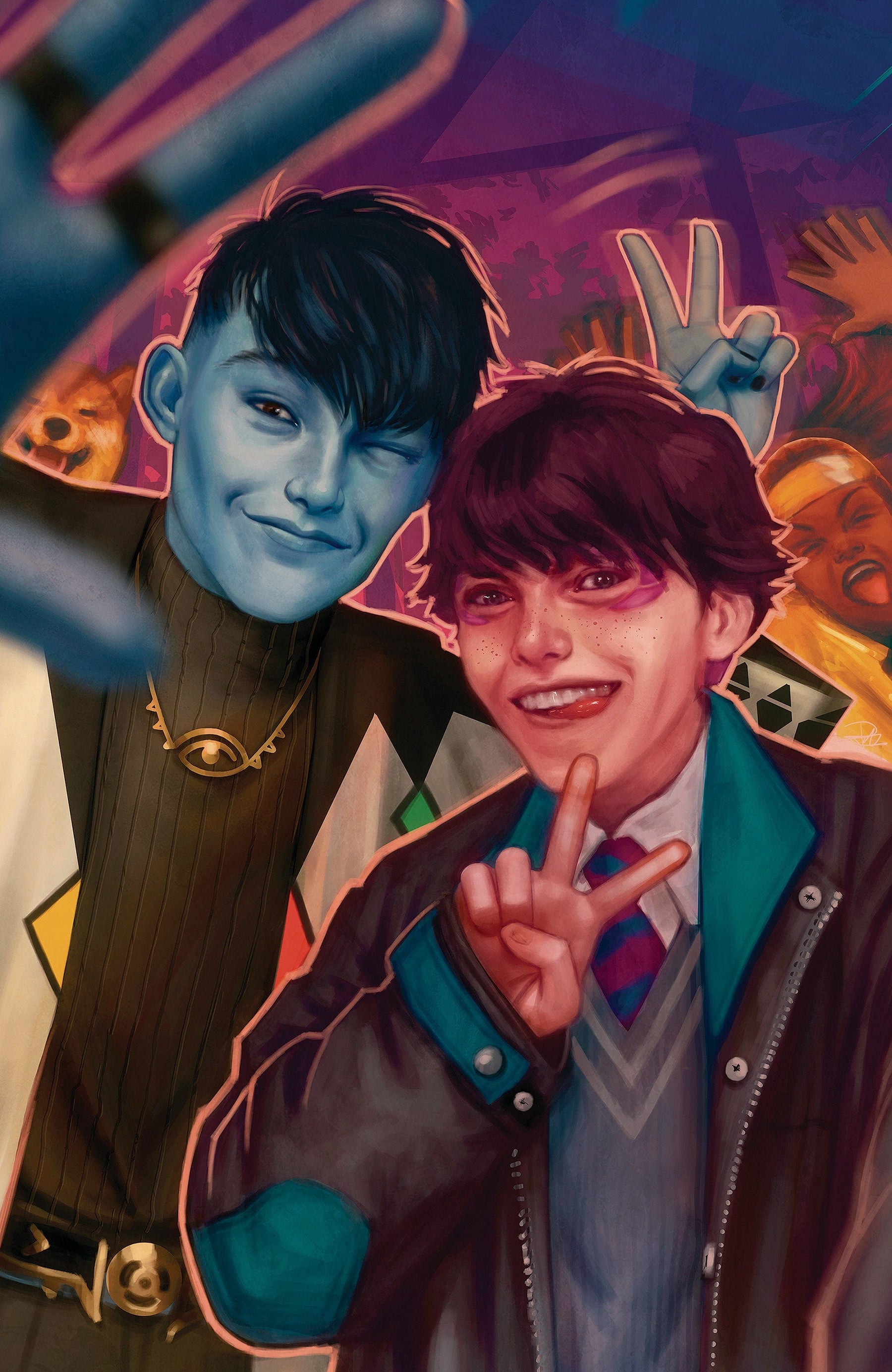 Power Rangers Prime #10 F 1:20 INCV BOOM 20th Anniversary Variant (Full Art, Puebla)