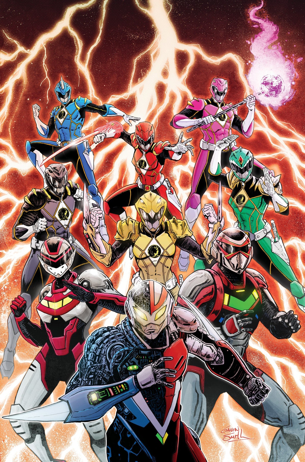 Boom Entertainment Comic Books > Incentives Power Rangers Prime #12 E 1:15 INCV (Full Art, Smith) 84428401206512051 PRH-84428401206512051