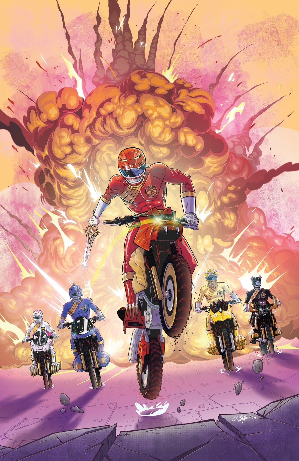 Boom Entertainment Comic Books > Incentives Power Rangers Prime #8 D 1:10 INCV (Full Art, Griffin) 84428401206508041 PRH-84428401206508041
