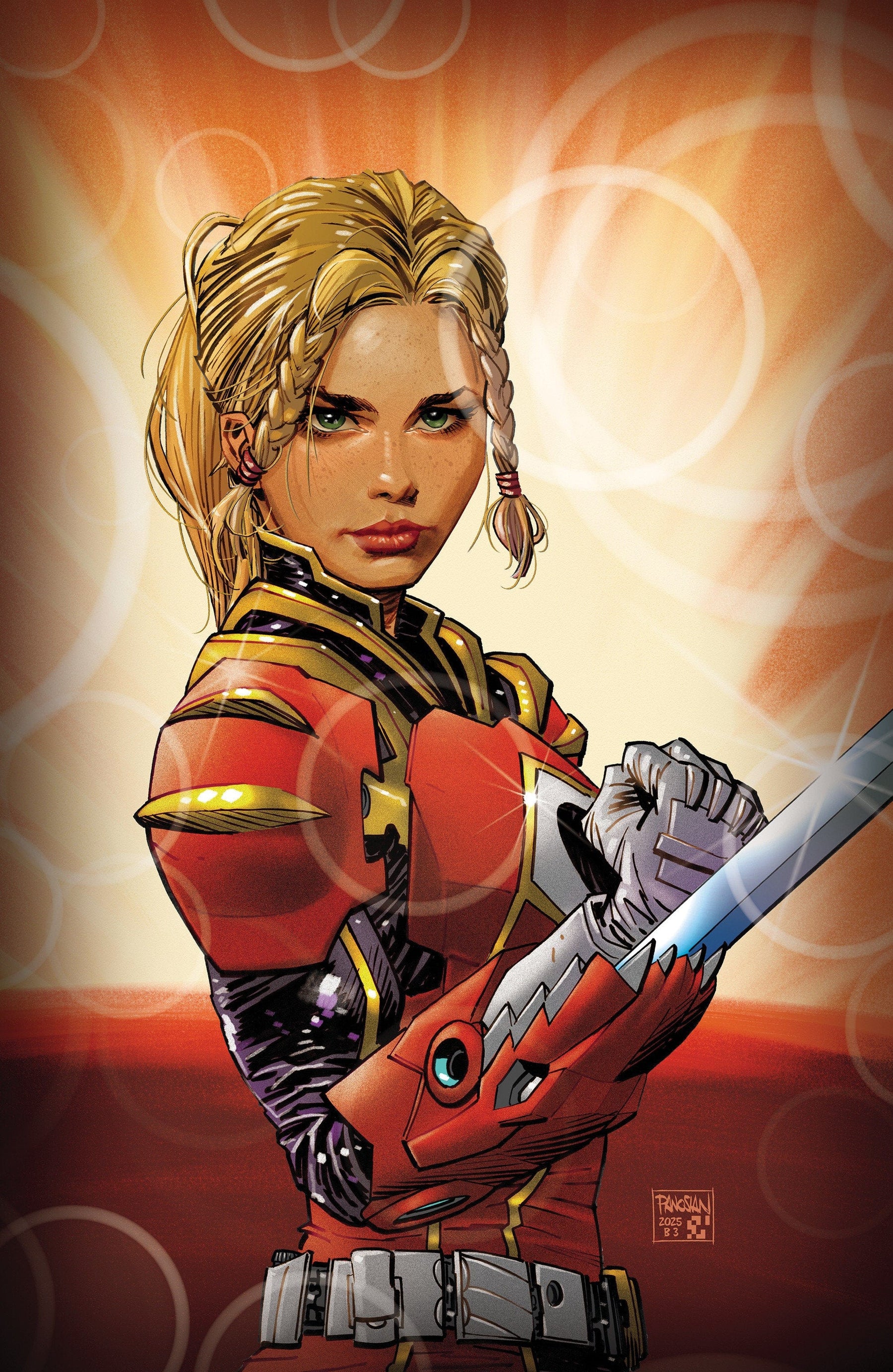 Power Rangers Prime #8 F 1:20 INCV BOOM 20th Anniversary Variant (Full Art, Panosian)