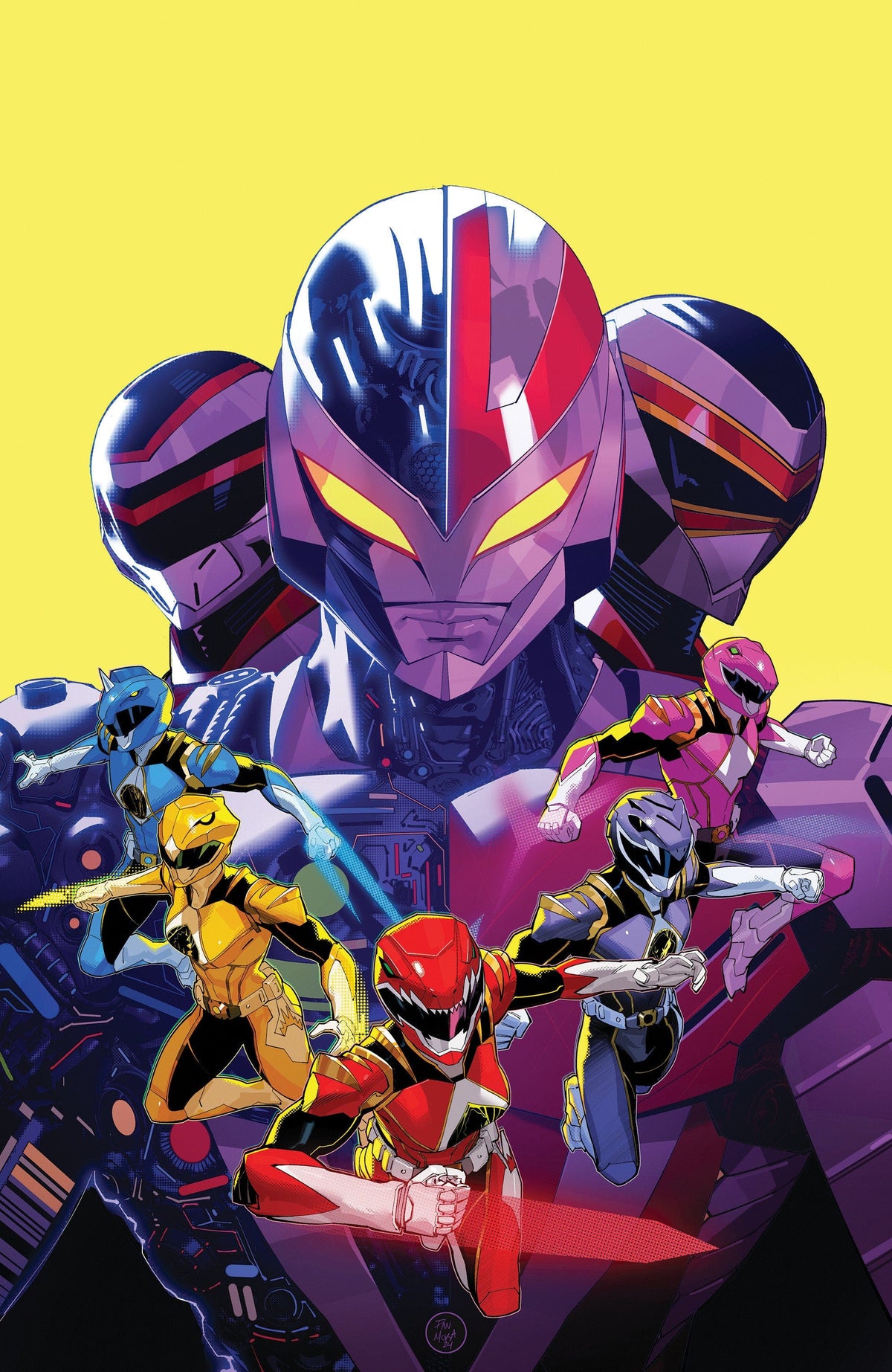 Boom Entertainment Comic Books > Incentives Power Rangers Prime #8 I Unlockable Variant (Full Art, Mora) 84428401206508091 PRH-84428401206508091