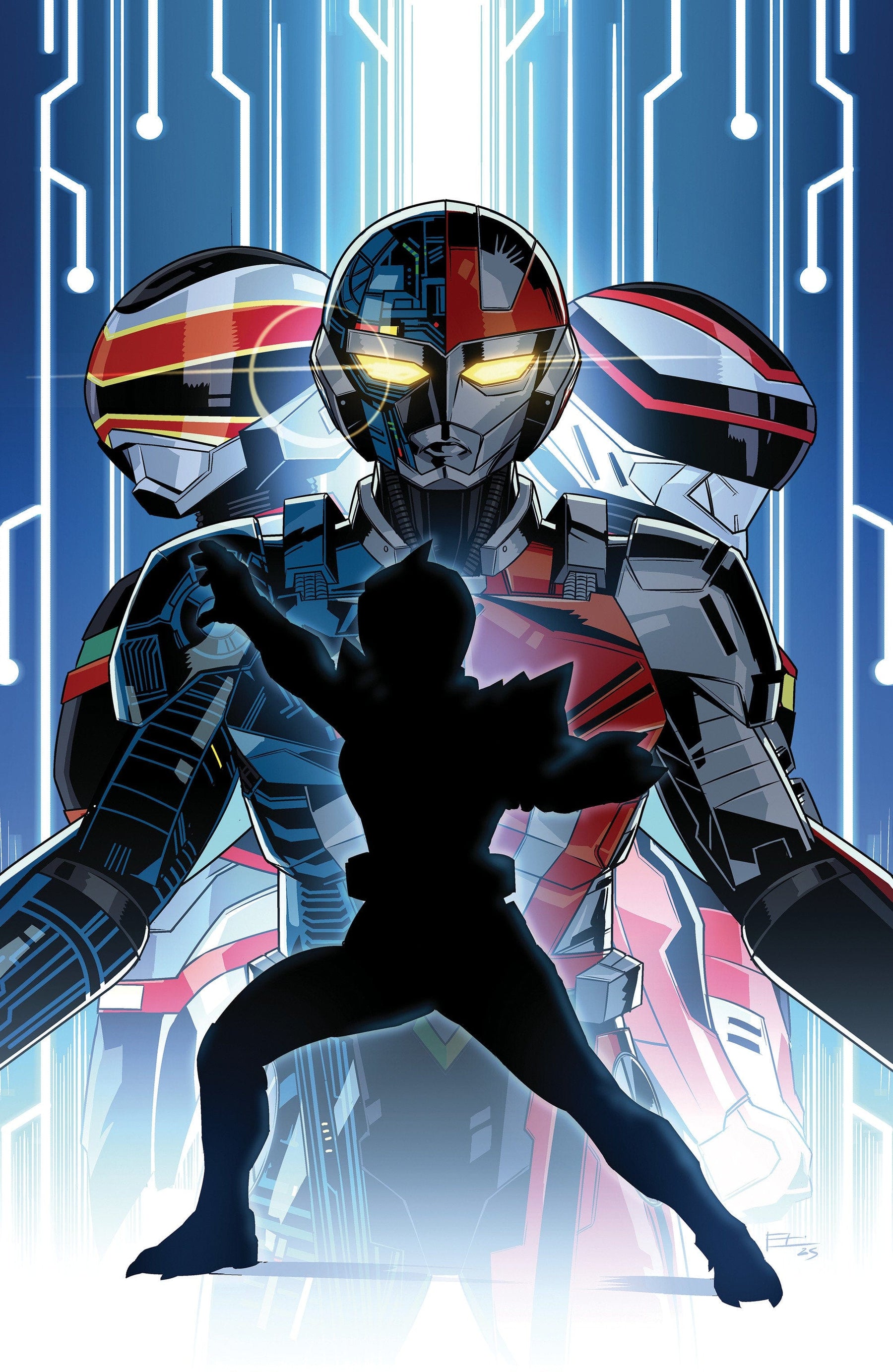 Power Rangers Prime #9 G 1:25 INCV (Full Art, Lopez)