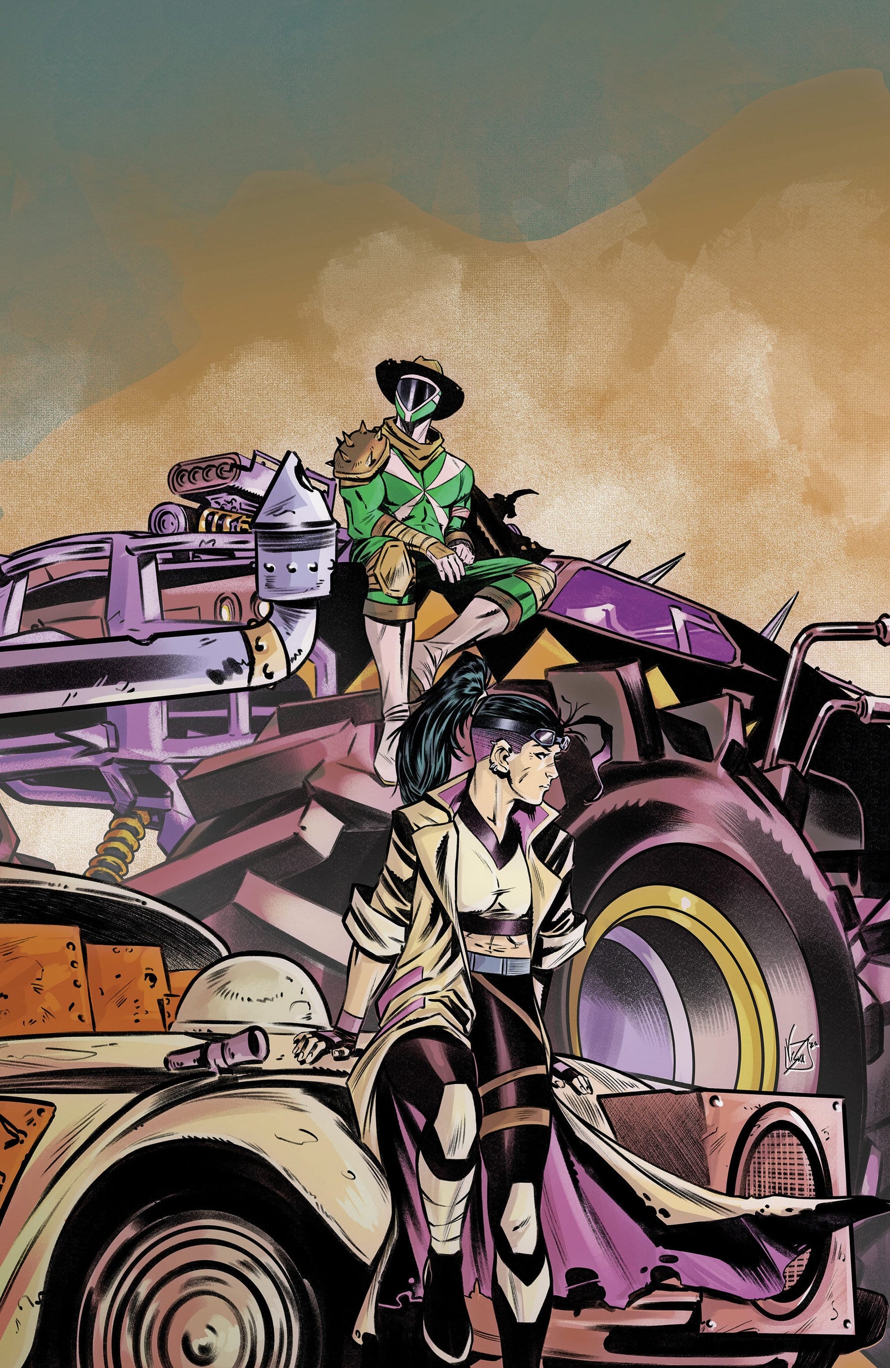 Power Rangers Unlimited #4 F 1:20 INCV Variant (Full Art, Federici) (Release Date: 10/14/2026)