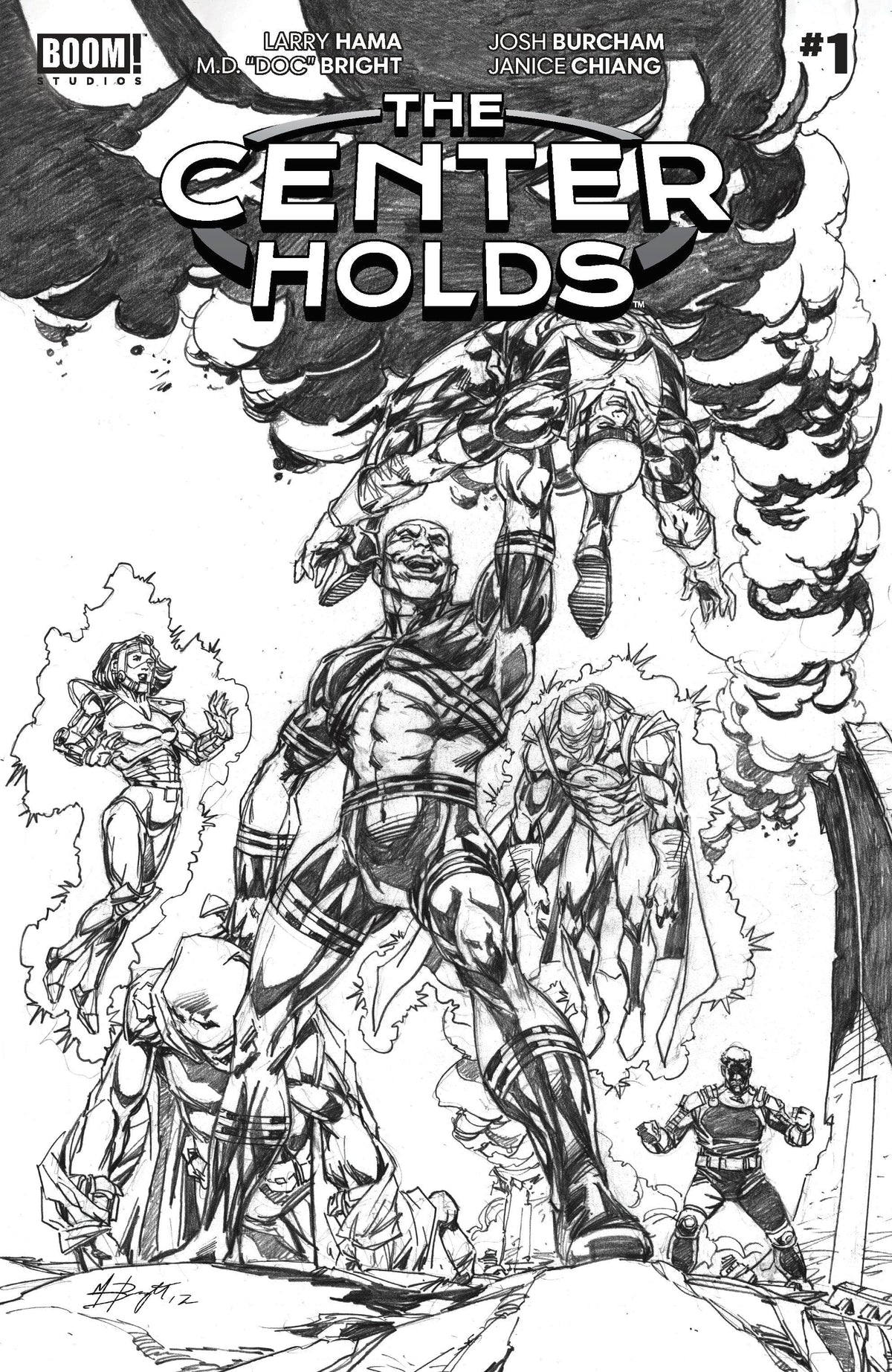 Boom Entertainment Comic Books > Incentives The Center Holds #1 E 1:50 INCV Signed Hama (Dressed, Bright) 84428401318501051 PRH-84428401318501051