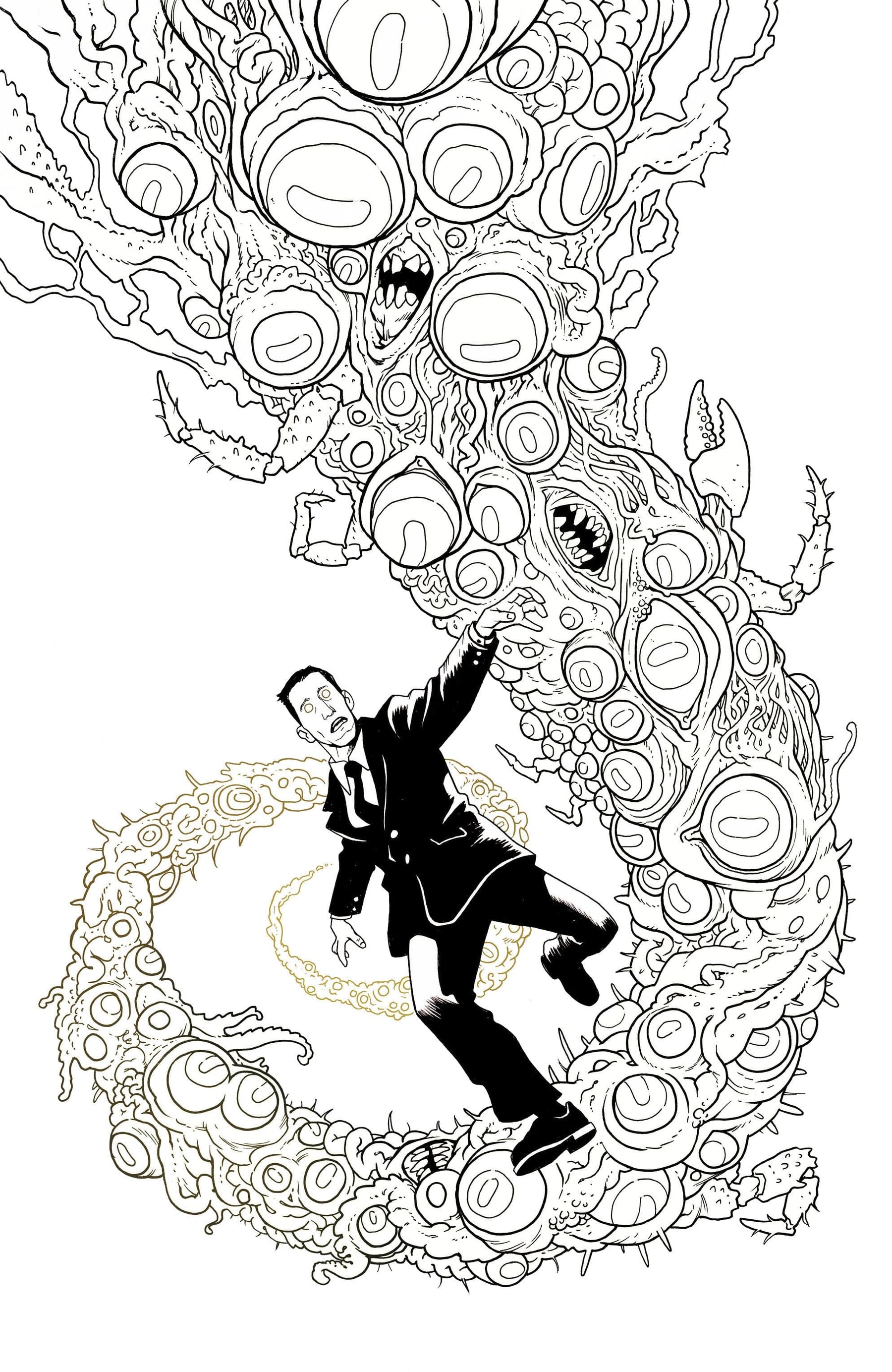 The Last Day of H.P. Lovecraft #1 D 1:10 INCV (Full Art, Stenbeck)