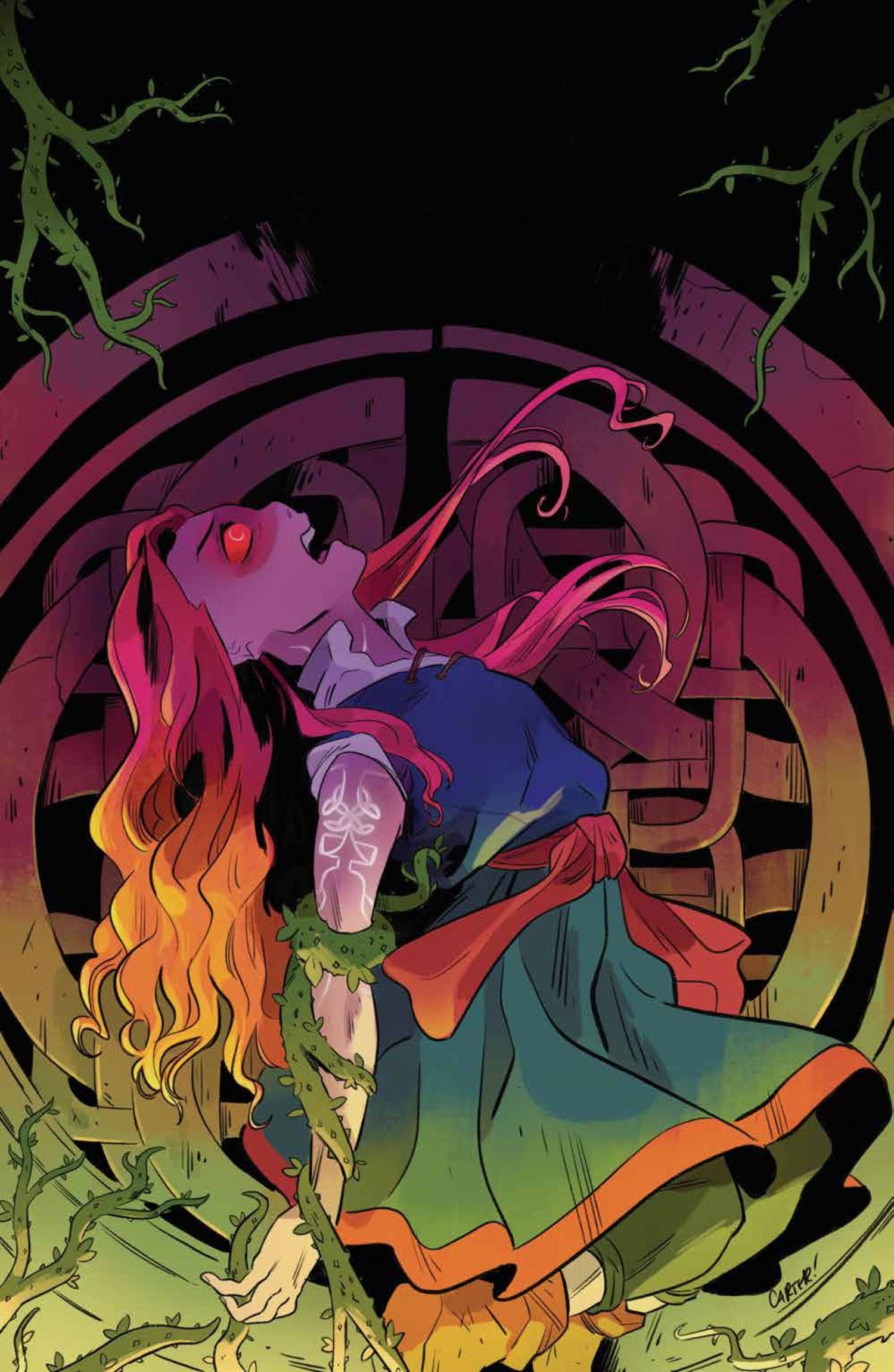 The Last Witch: Blood & Betrayal #4 C 1:10 INCV (Full Art, Carter)