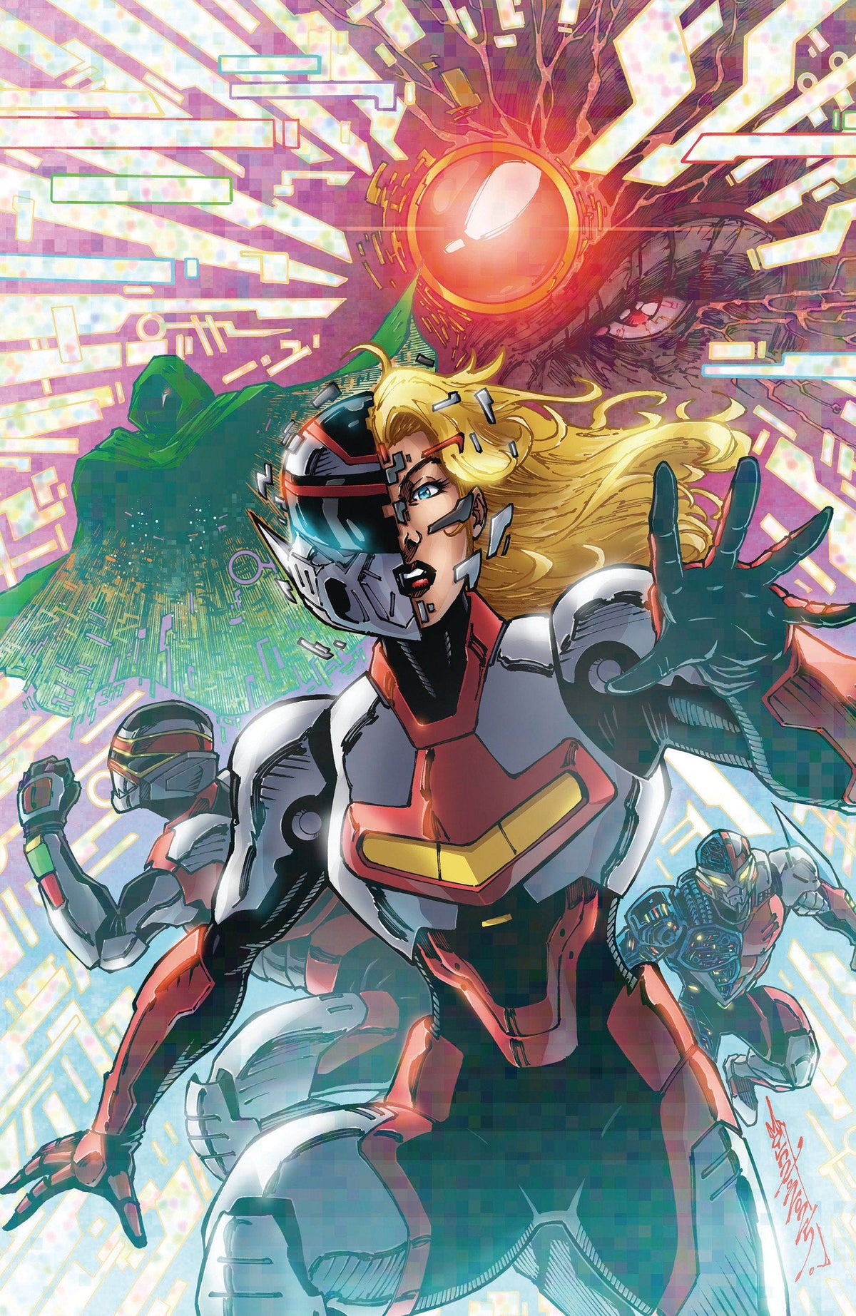 Boom Entertainment Comic Books > Incentives VR Troopers #3 D 1:10 INCV (Full Art, Clarke) 84428401269003051 PRH-84428401269003051