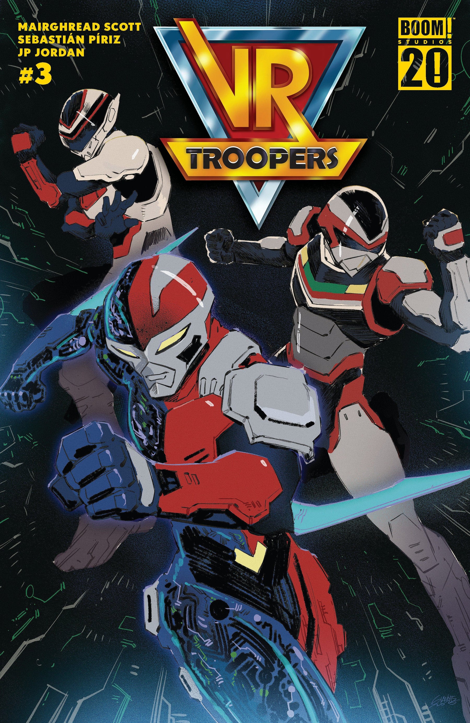 VR Troopers #3 G 1:75 INCV (Full Art, Di Nicuolo)