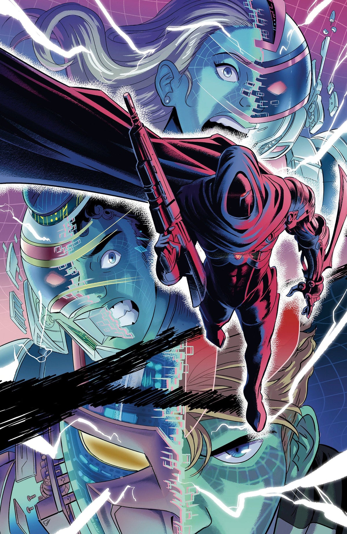 Boom Entertainment Comic Books > Incentives VR Troopers #6 E 1:25 INCV (Full Art, Johnson) 84428401269006051 PRH-84428401269006051