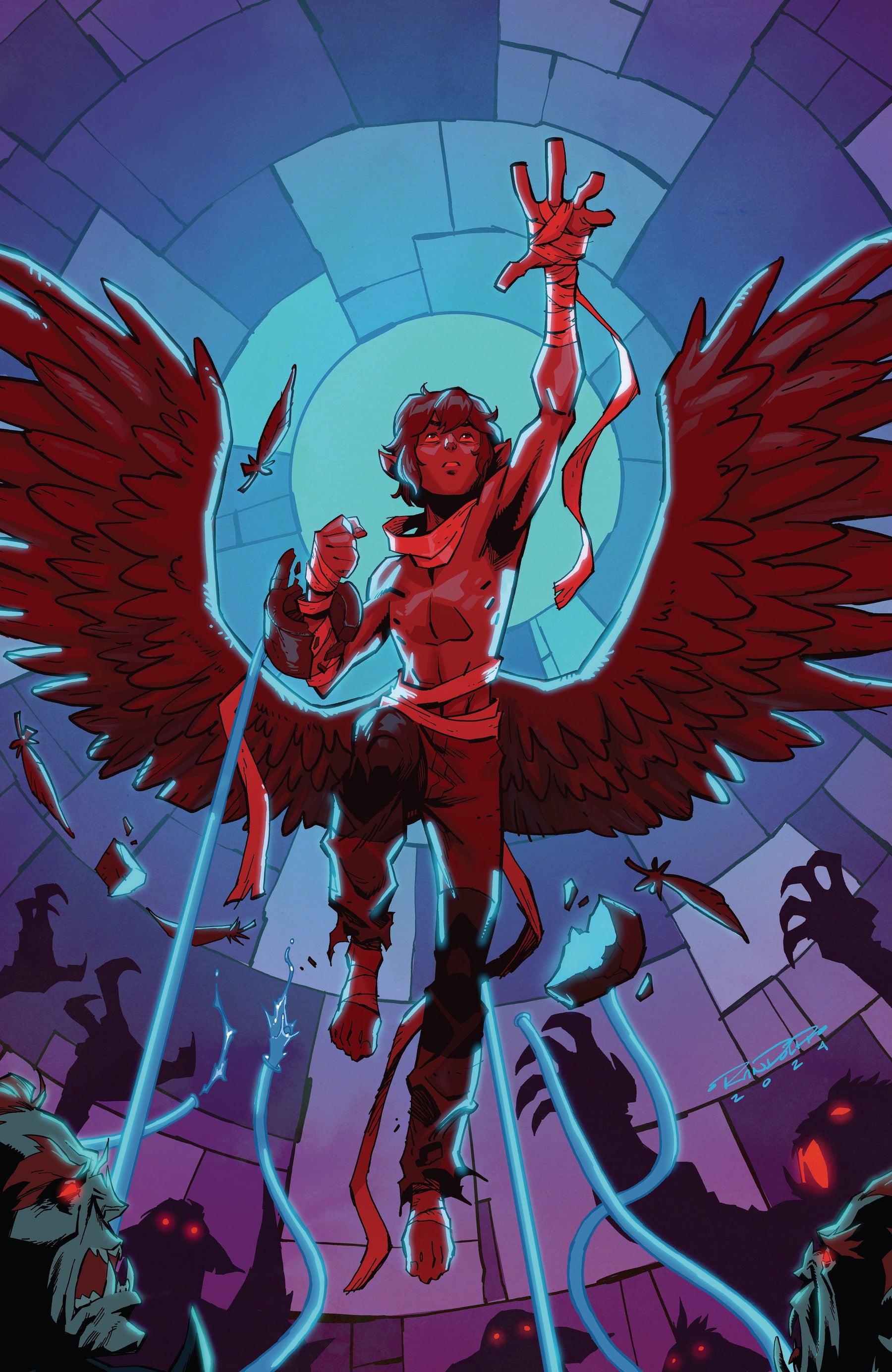 Wynd: The Power of the Blood #5 D 1:10 INCV (Full Art, Randolph)