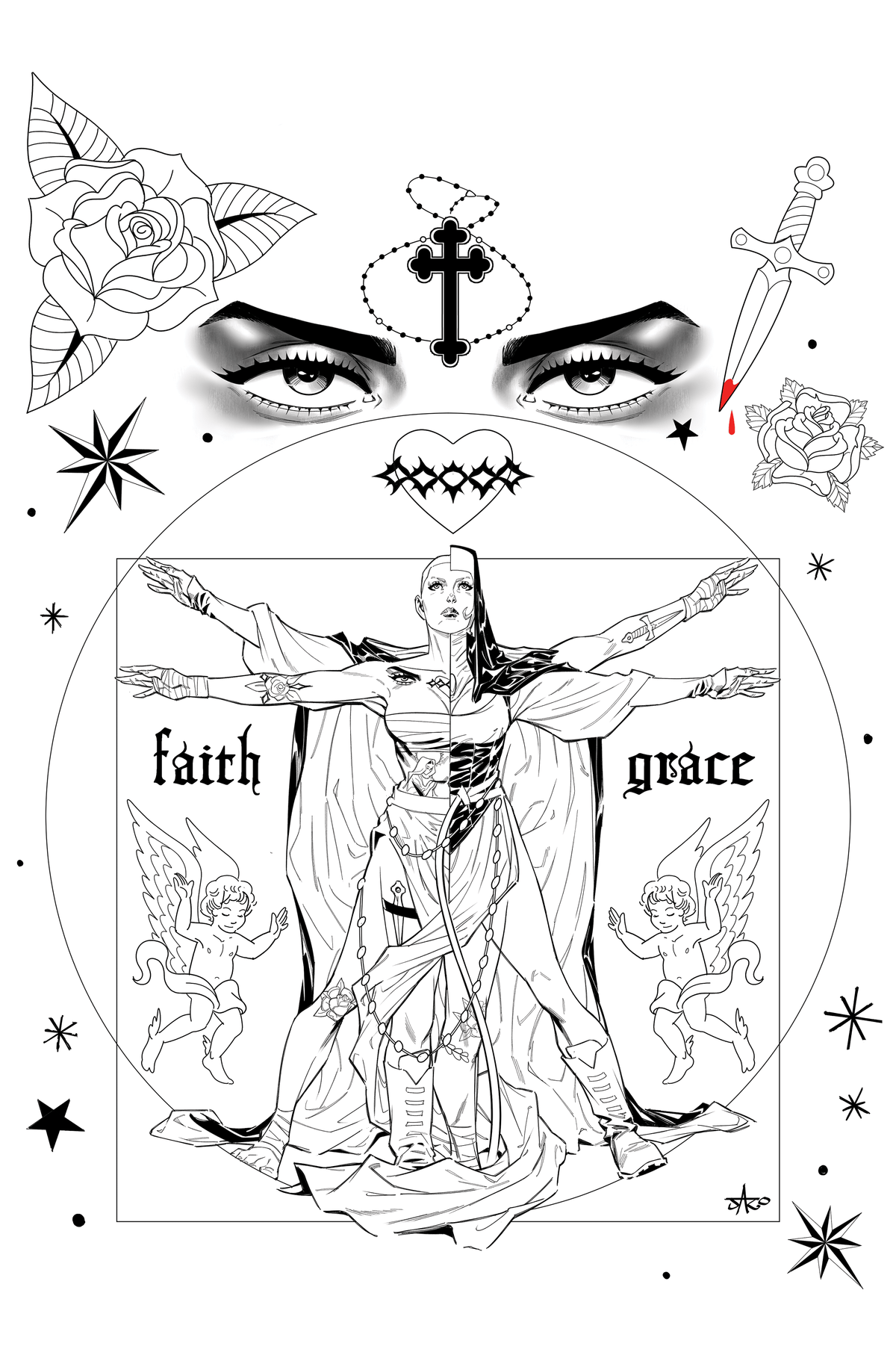 Boom Entertainment Comic Books Marian Heretic #3 F Unlimited Variant (Full Art, Inks, Jaro) 84428401288103061 PRH-84428401288103061