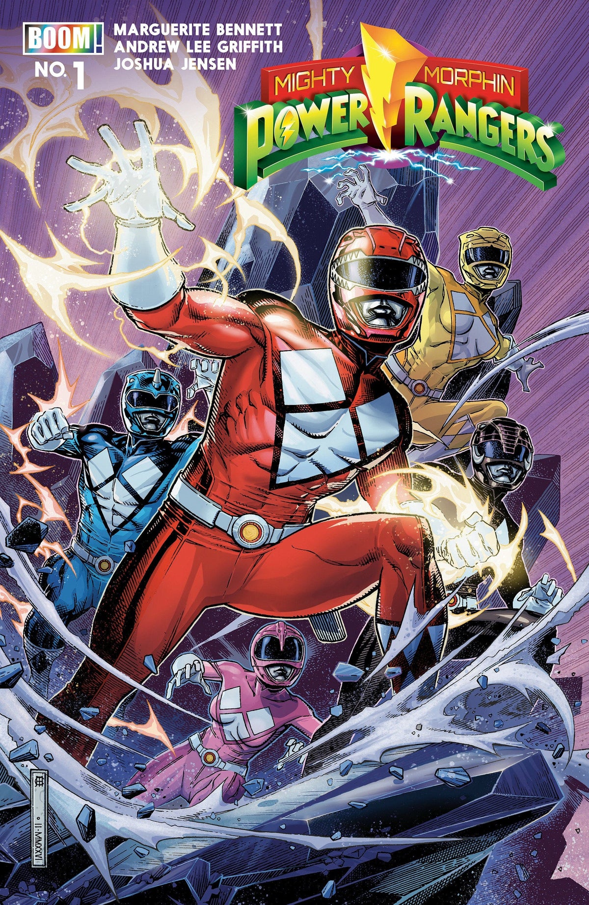 Boom Entertainment Comic Books Mighty Morphin Power Rangers (2026) #1 A Main (Dressed, Cheung) 84428401334501011 PRH-84428401334501011