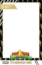 Boom Entertainment Comic Books Mighty Morphin Power Rangers (2026) #1 D Trading Card Blank Sketch Variant 84428401334501041 PRH-84428401334501041