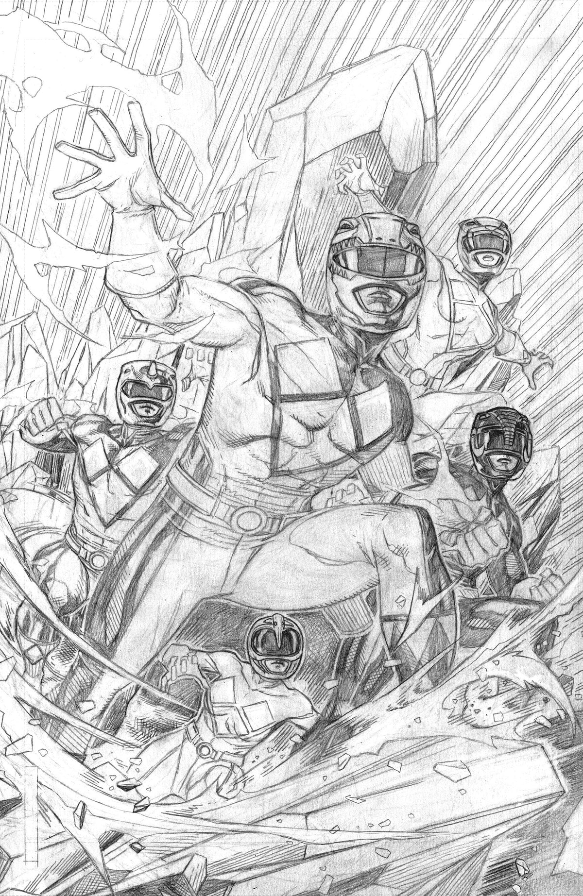 Boom Entertainment Comic Books Mighty Morphin Power Rangers (2026) #1 M Unlimited Variant (Full Art, Cheung) 84428401334501131 PRH-84428401334501131