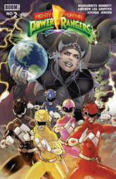 Boom Entertainment Comic Books Mighty Morphin Power Rangers (2026) #2 B Variant (Dressed, Griffith) 84428401334502021 PRH-84428401334502021