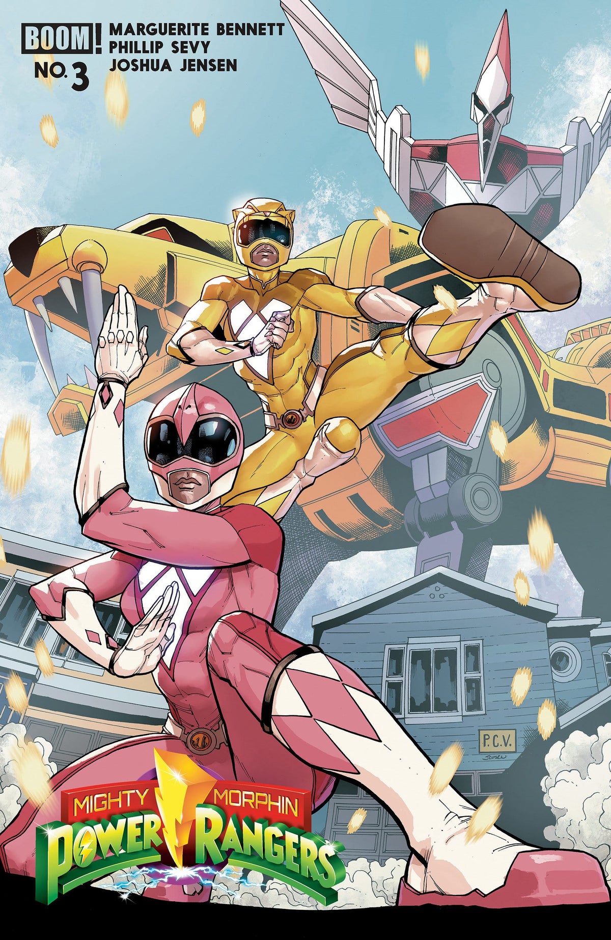 Boom Entertainment Comic Books Mighty Morphin Power Rangers (2026) #3 B Variant (Dressed, Sevy) (Release Date: 08/26/2026) 84428401334503021 PRH-84428401334503021