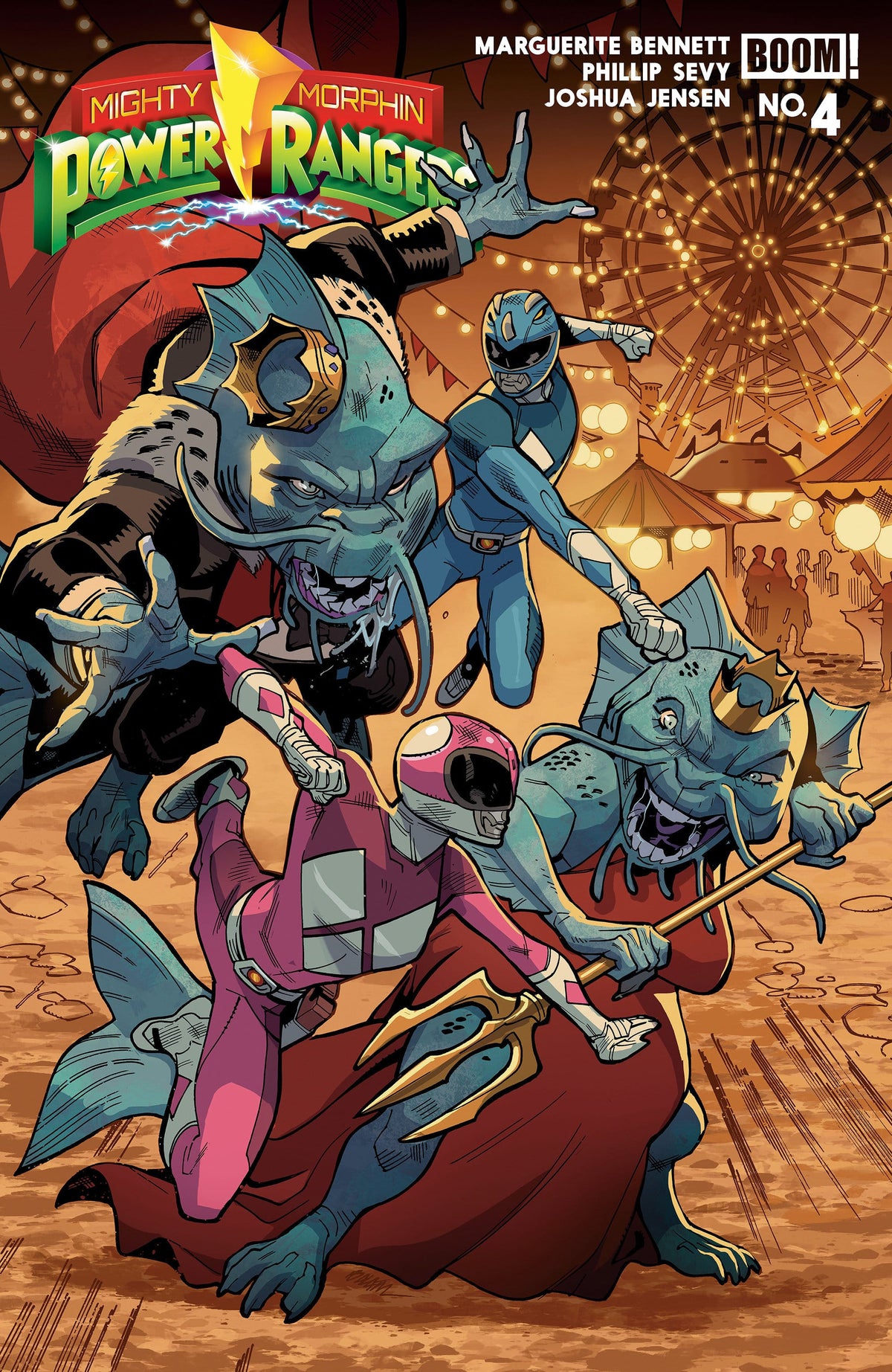 Boom Entertainment Comic Books Mighty Morphin Power Rangers (2026) #4 A Main (Dressed, BalÃ¡m) (Release Date: 09/23/2026) 84428401334504011 PRH-84428401334504011