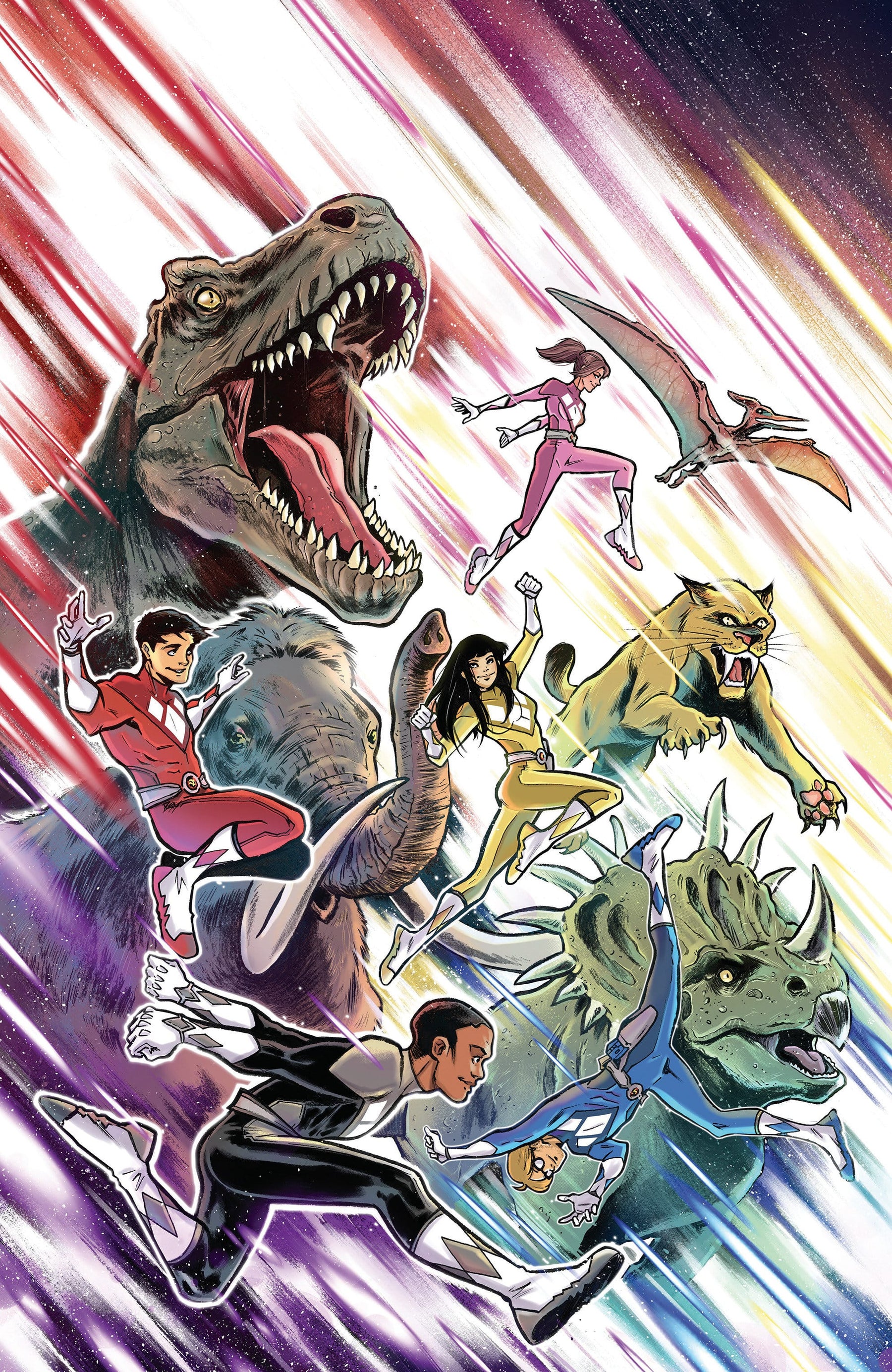 Mighty Morphin Power Rangers (2026) #6 E Foil Variant (Full Art, Foil, Di Gianfelice) (Release Date: 11/25/2026)