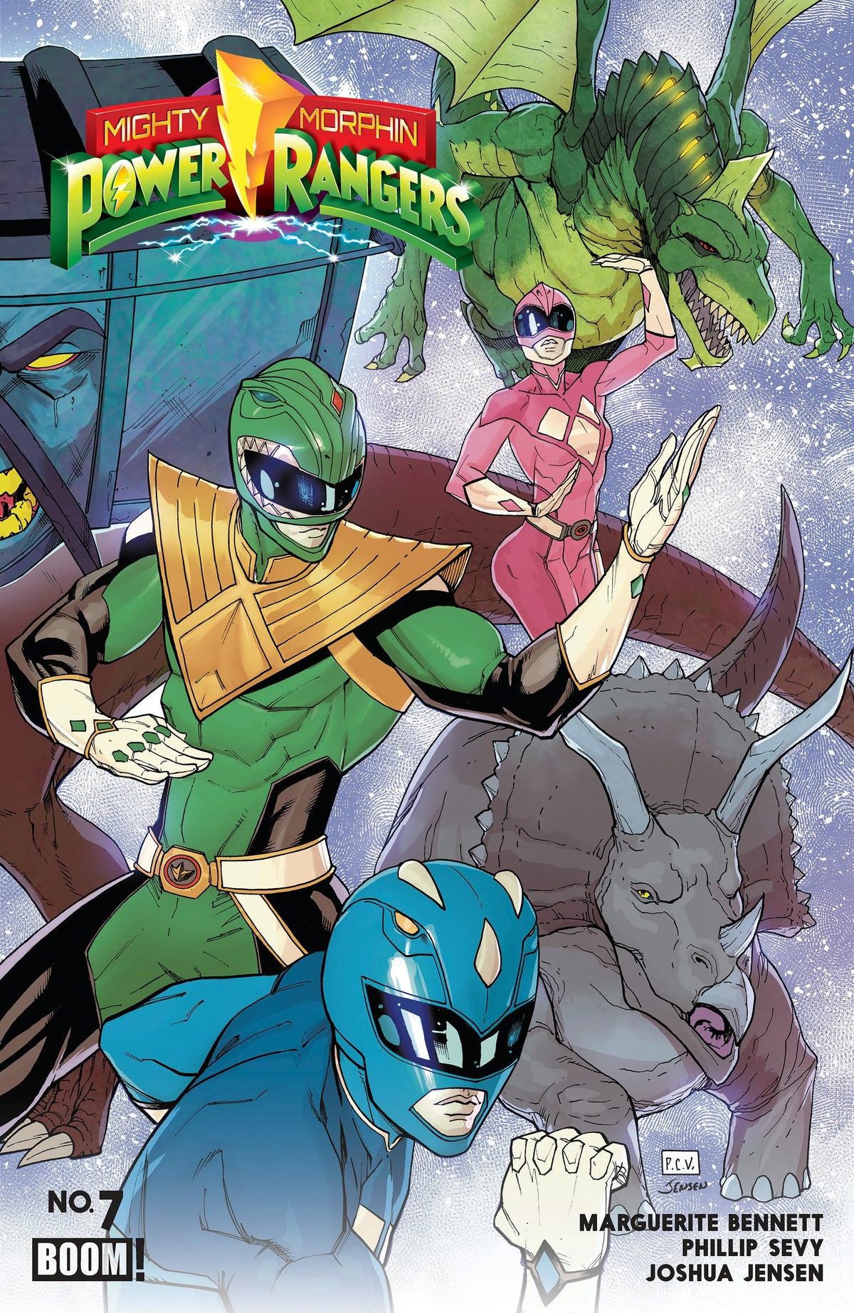Boom Entertainment Comic Books Mighty Morphin Power Rangers (2026) #7 B Variant (Dressed, Sevy) (Release Date: 12/30/2026) 84428401334507021 PRH-84428401334507021