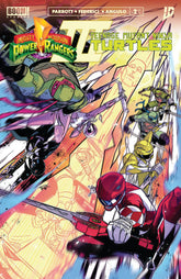Boom Entertainment Comic Books Mighty Morphin Power Rangers/Teenage Mutant Ninja Turtles III #2 K FOC Reveal Variant (Dressed, TBA) 84428401272002111 PRH-84428401272002111