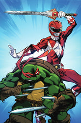 Boom Entertainment Comic Books Mighty Morphin Power Rangers/Teenage Mutant Ninja Turtles III #2 L Unlimited Variant (Full Art, Randolph) 84428401272002121 PRH-84428401272002121