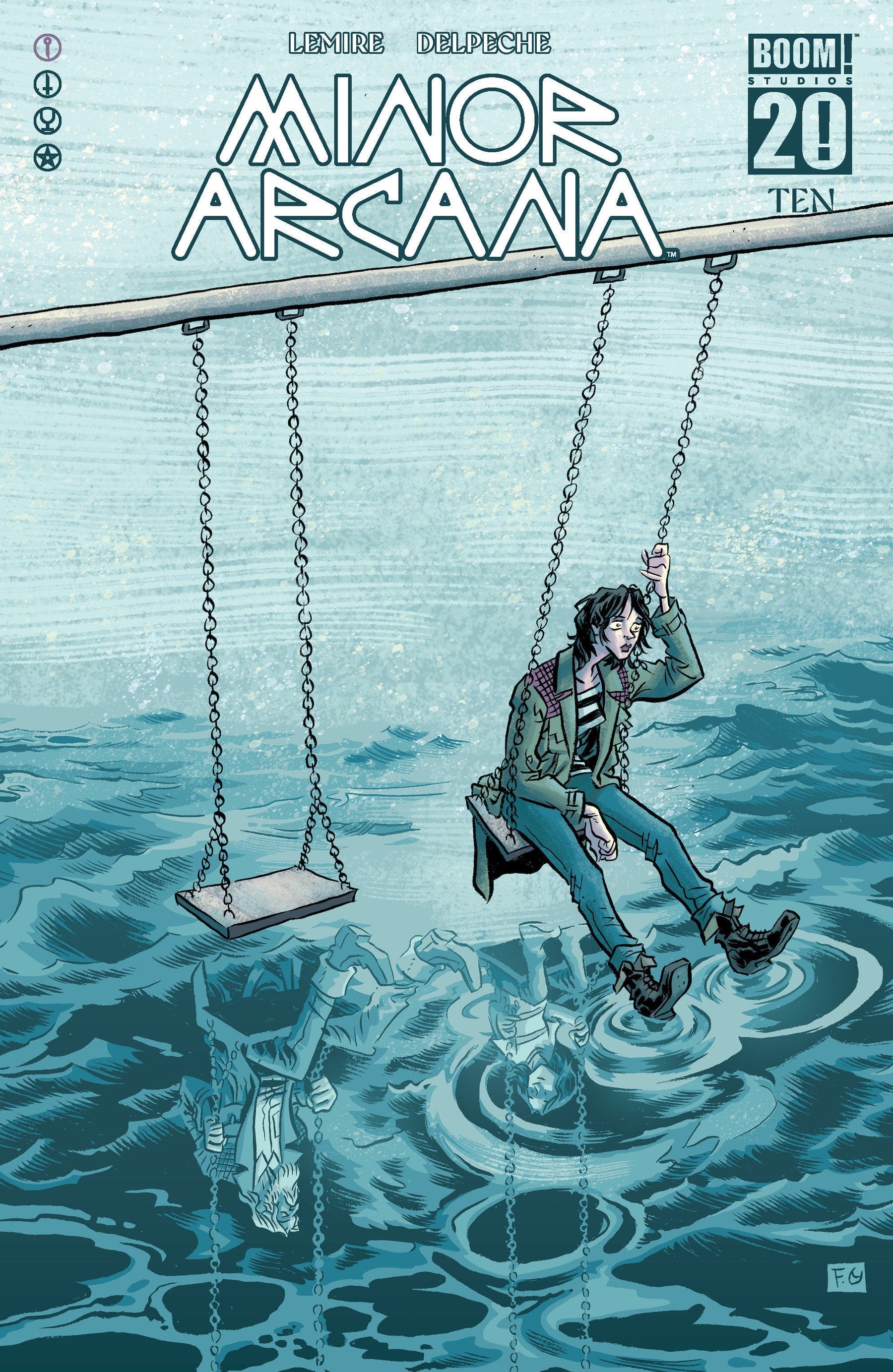 Minor Arcana #10 B Variant (Dressed, Moon)