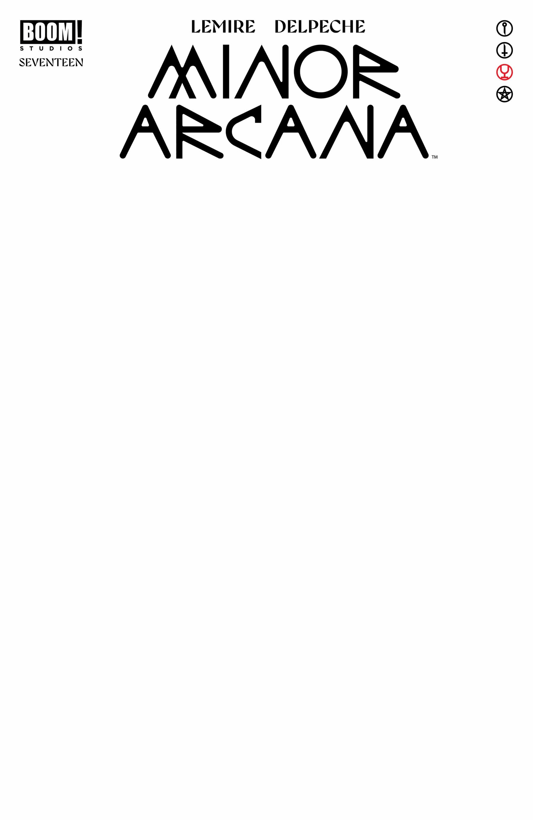 Minor Arcana #17 C Blank Sketch Variant (Release Date: 08/05/2026)