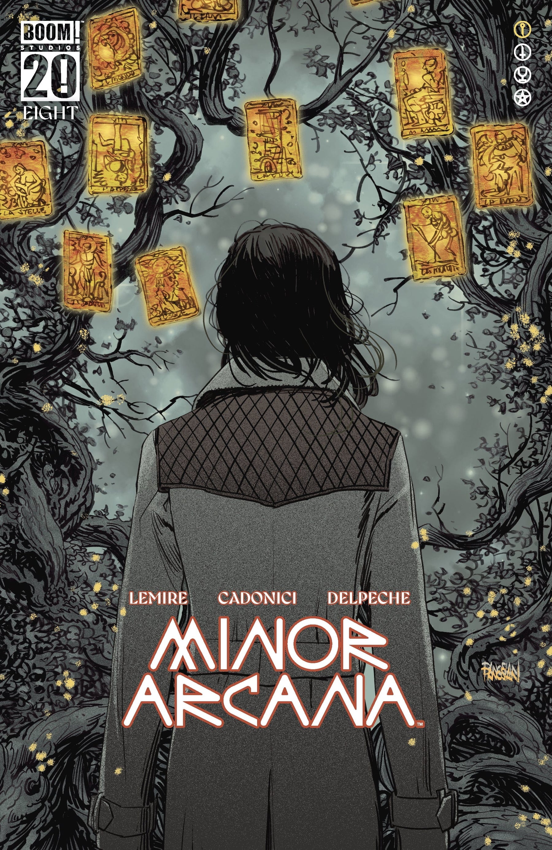 Minor Arcana #8 C BOOM 20th Anniversary Variant (Dressed, Panosian)