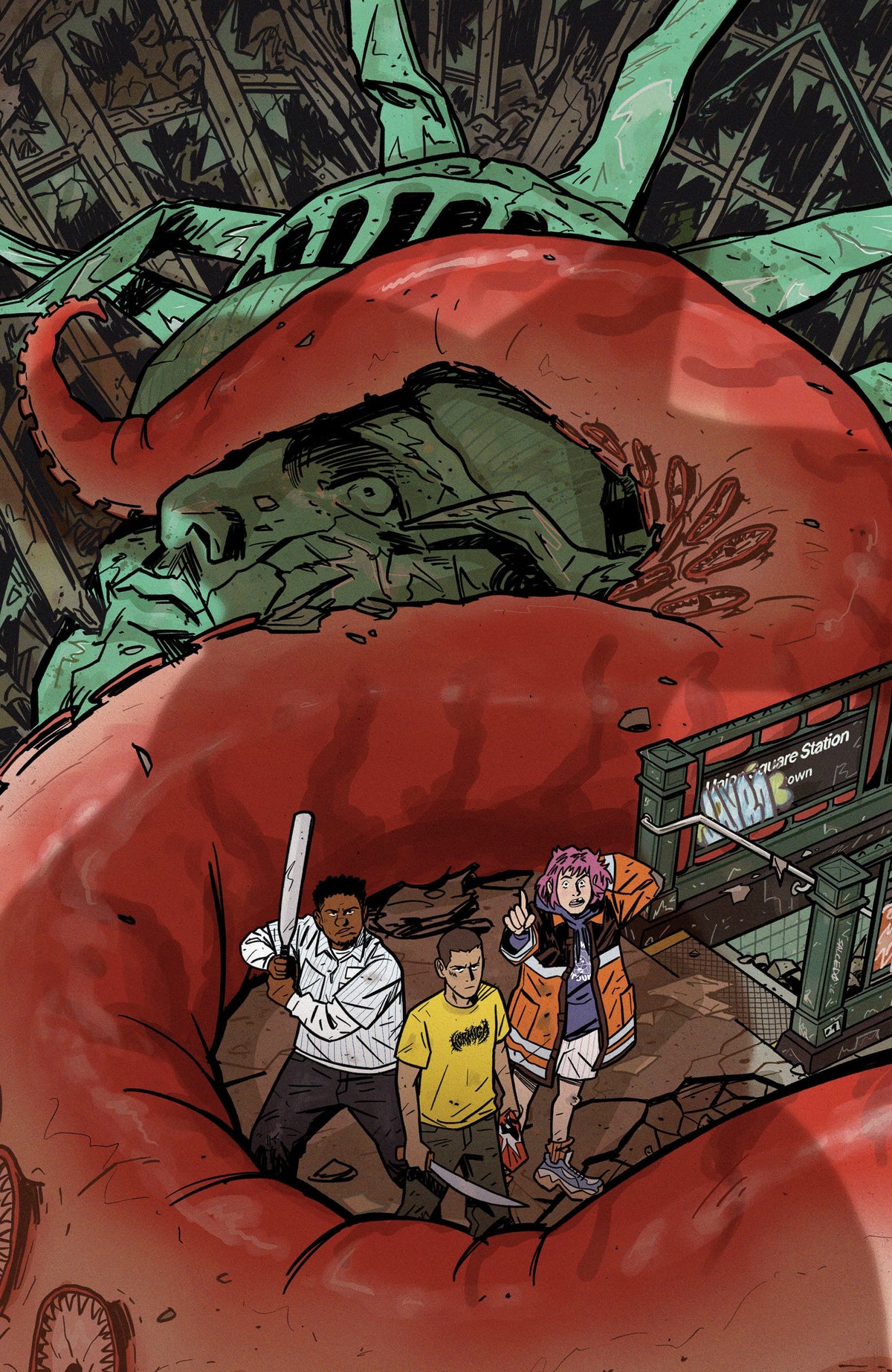 Boom Entertainment Comic Books No Gods, No Masters #1 E Unlockable Variant (Full Art, Salcedo) (Release Date: 09/02/2026) 84428401365901051 PRH-84428401365901051