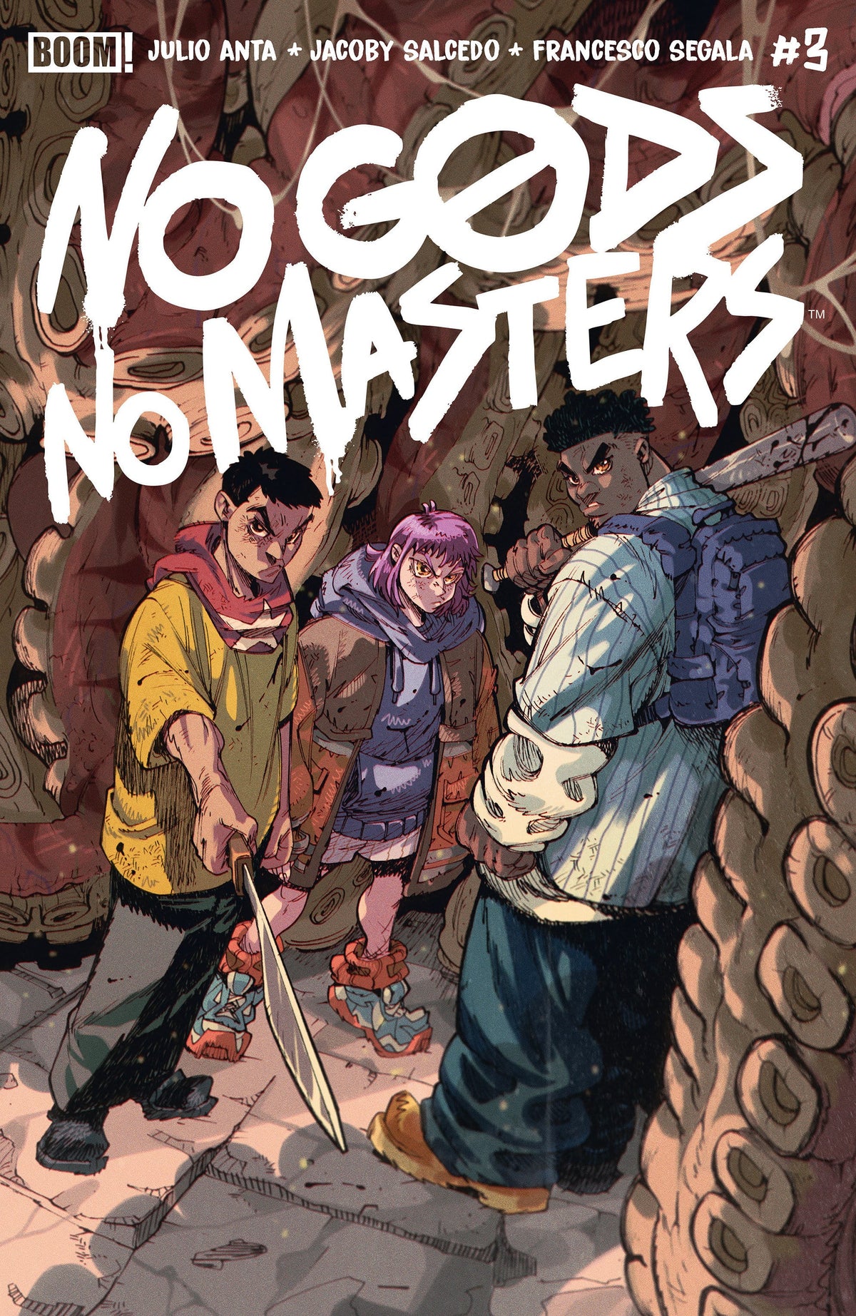 Boom Entertainment Comic Books No Gods, No Masters #3 B Variant (Dressed, Ortiz) (Release Date: 11/11/2026) 84428401365903021 PRH-84428401365903021