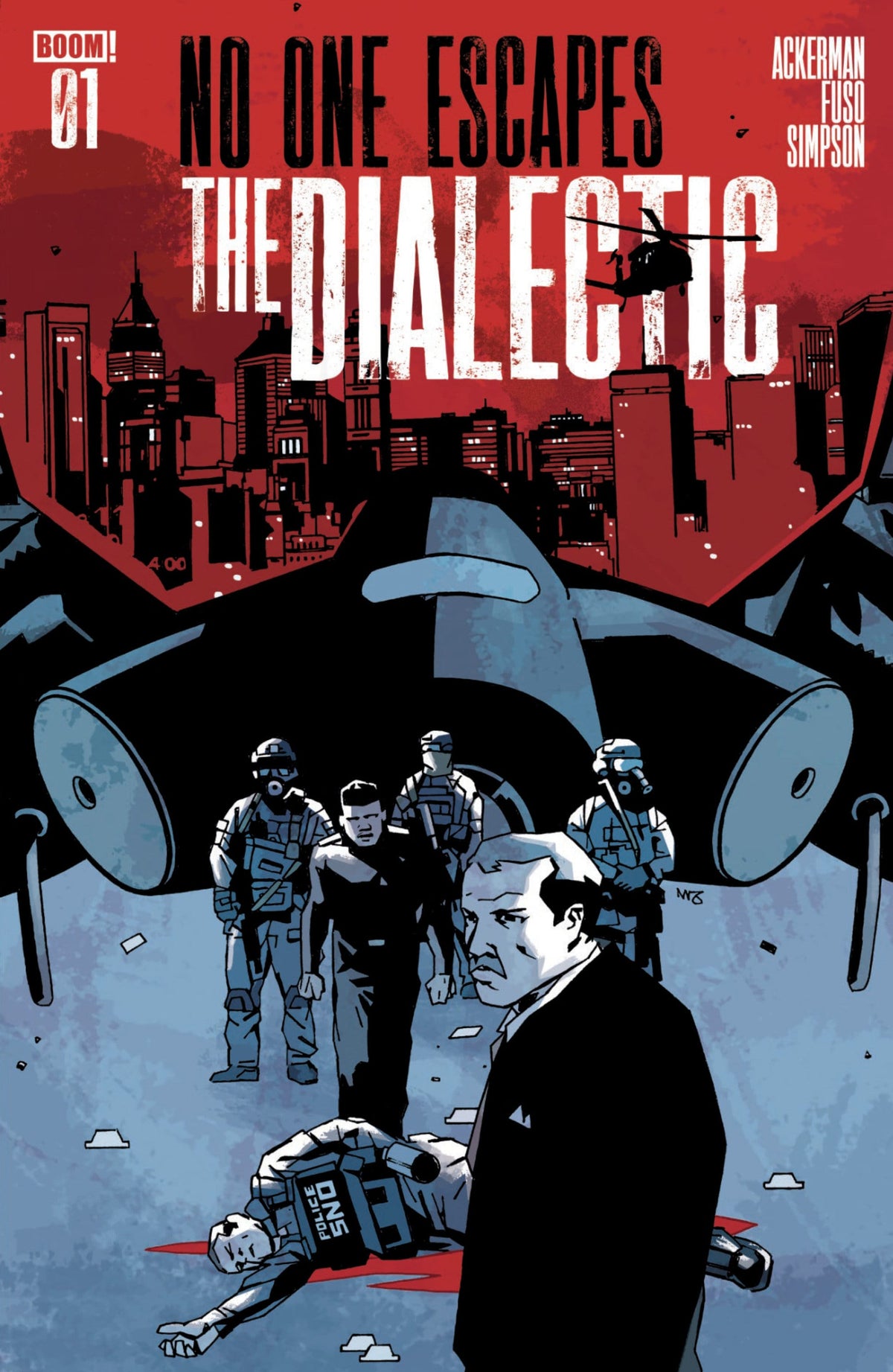 Boom Entertainment Comic Books No One Escapes the Dialectic #1 A Main (Dressed, Fuso) (Release Date: 11/04/2026) 84428401385701011 PRH-84428401385701011