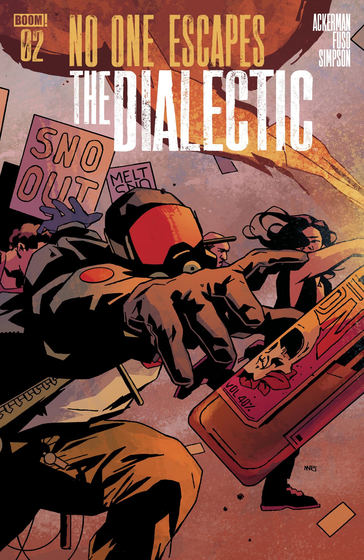 Boom Entertainment Comic Books No One Escapes the Dialectic #2 A Main (Dressed, Fuso) (Release Date: 12/16/2026) 84428401385702011 PRH-84428401385702011
