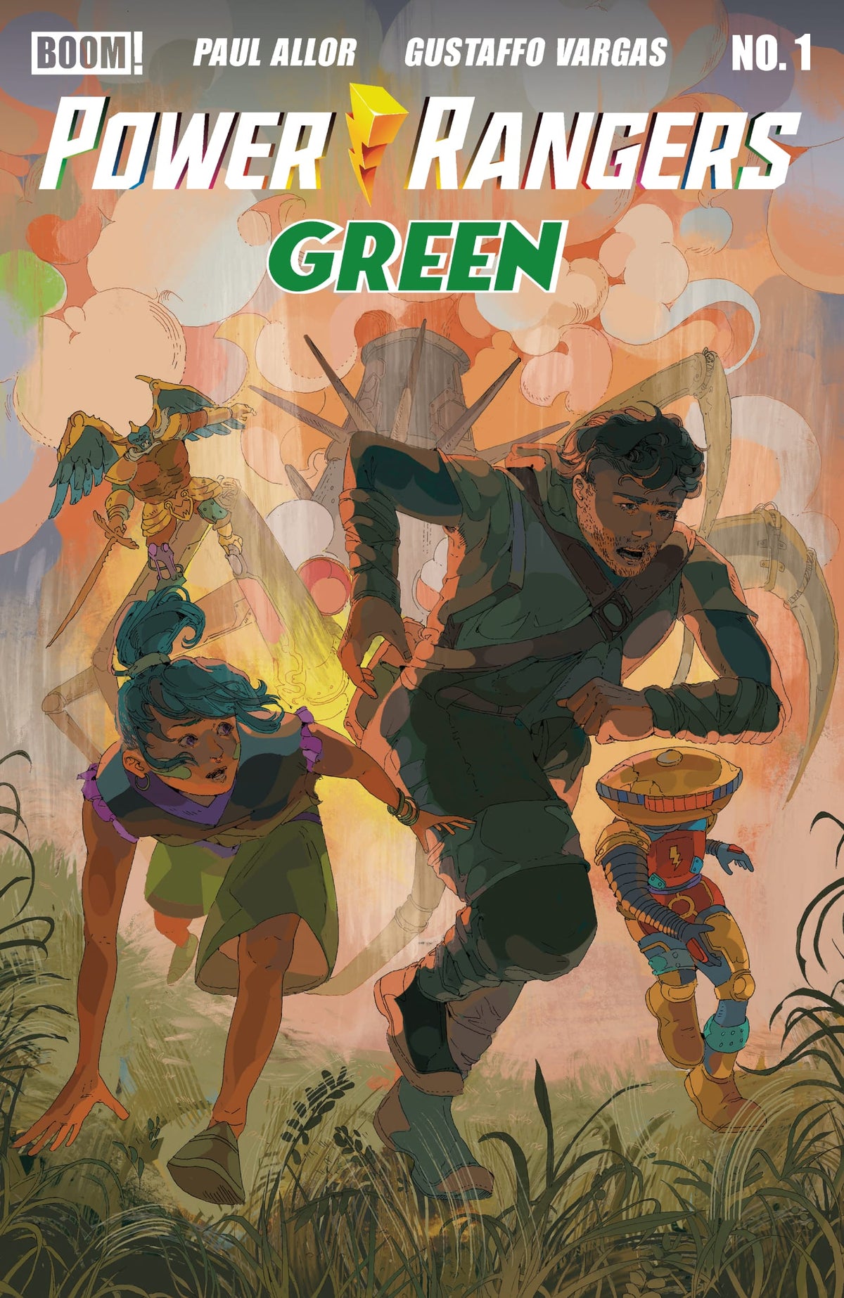 Boom Entertainment Comic Books Power Rangers Green #1 M FOC Reveal Variant (Dressed, TBA) (Release Date: 08/05/2026) 84428401346801131 PRH-84428401346801131