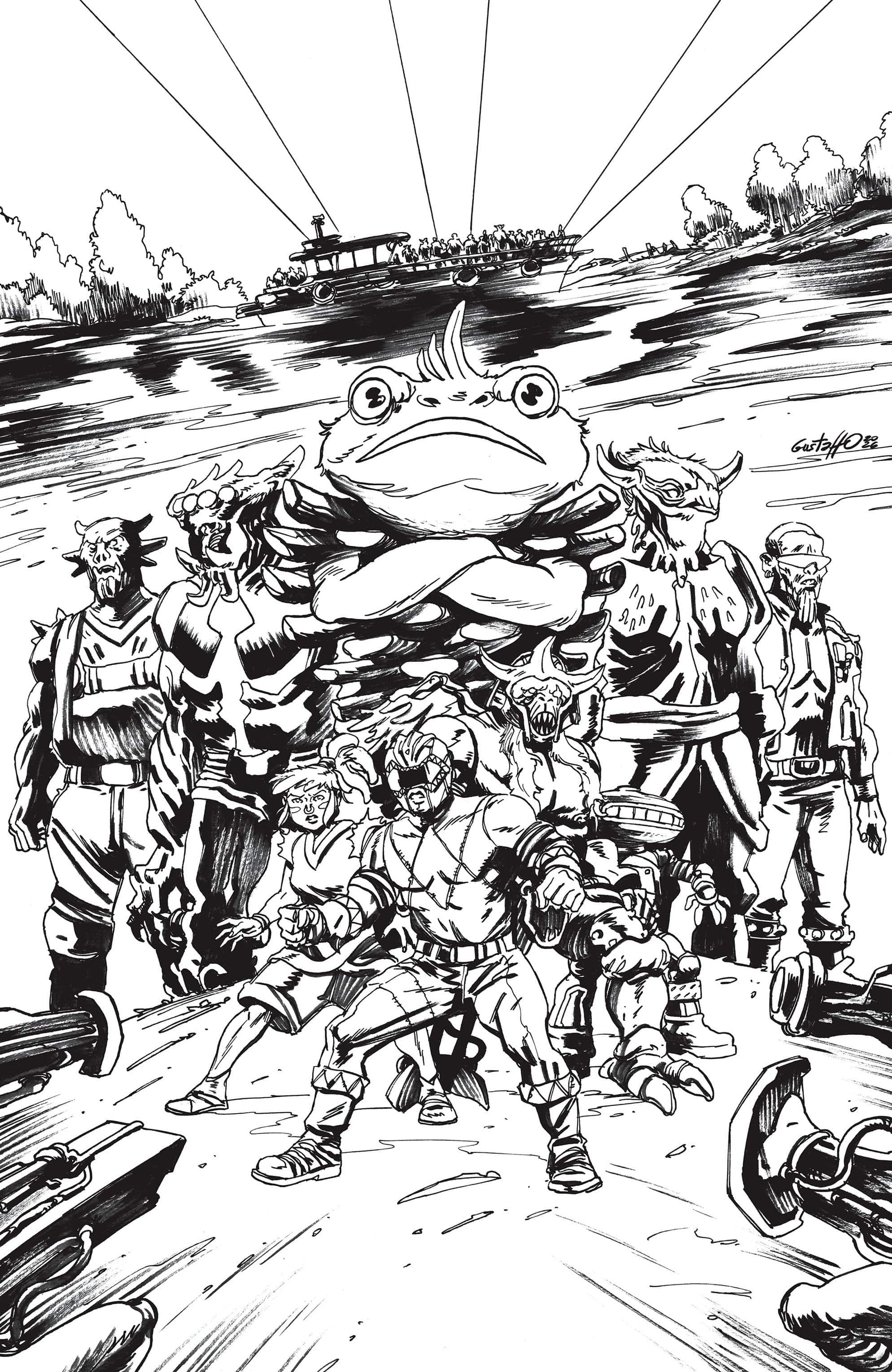 Power Rangers Green #3 J Unlimited Variant (Full Art, Vargas) (Release Date: 10/21/2026)