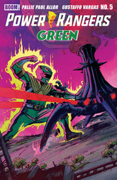 Boom Entertainment Comic Books Power Rangers Green #5 B Variant (Dressed, Vargas) (Release Date: 12/23/2026) 84428401346805021 PRH-84428401346805021