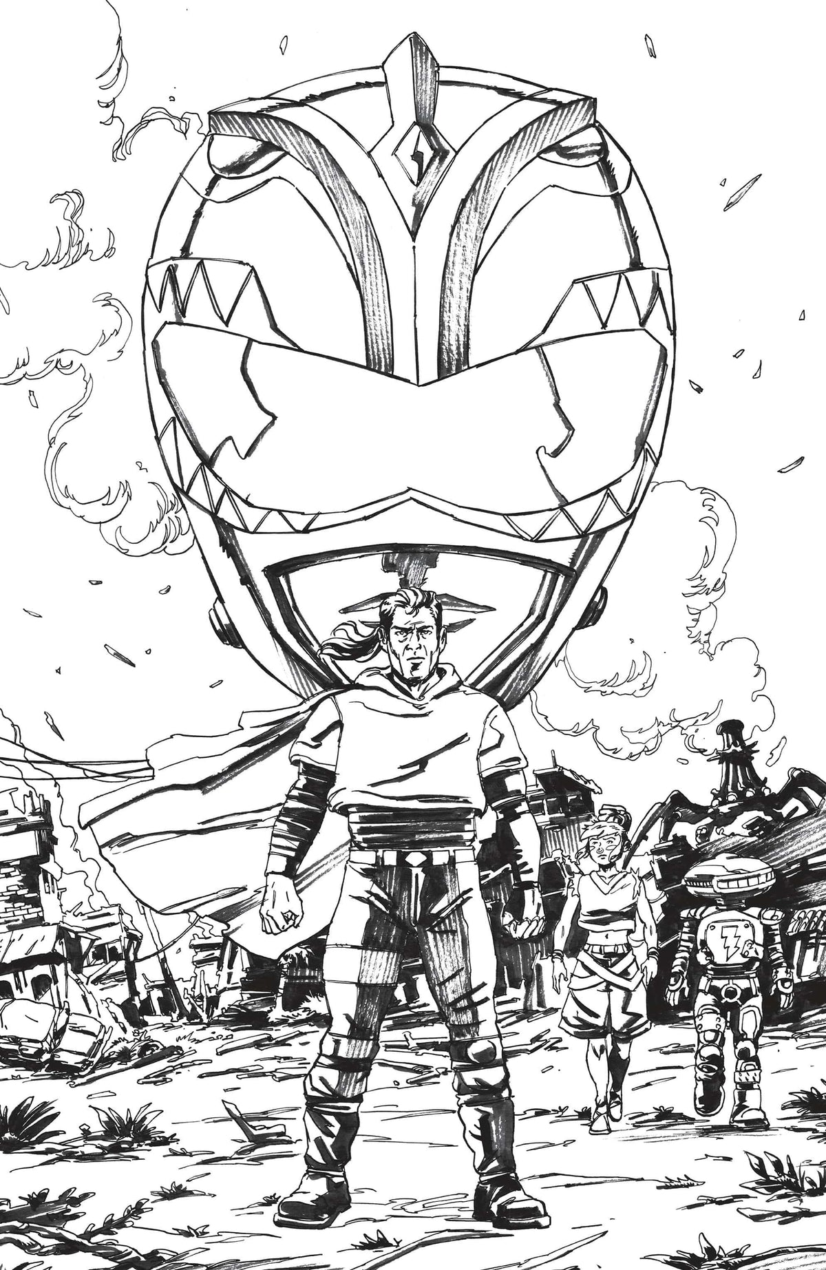 Boom Entertainment Comic Books Power Rangers Green #5 J Unlimited Variant (Full Art, Vargas) (Release Date: 12/23/2026) 84428401346805101 PRH-84428401346805101