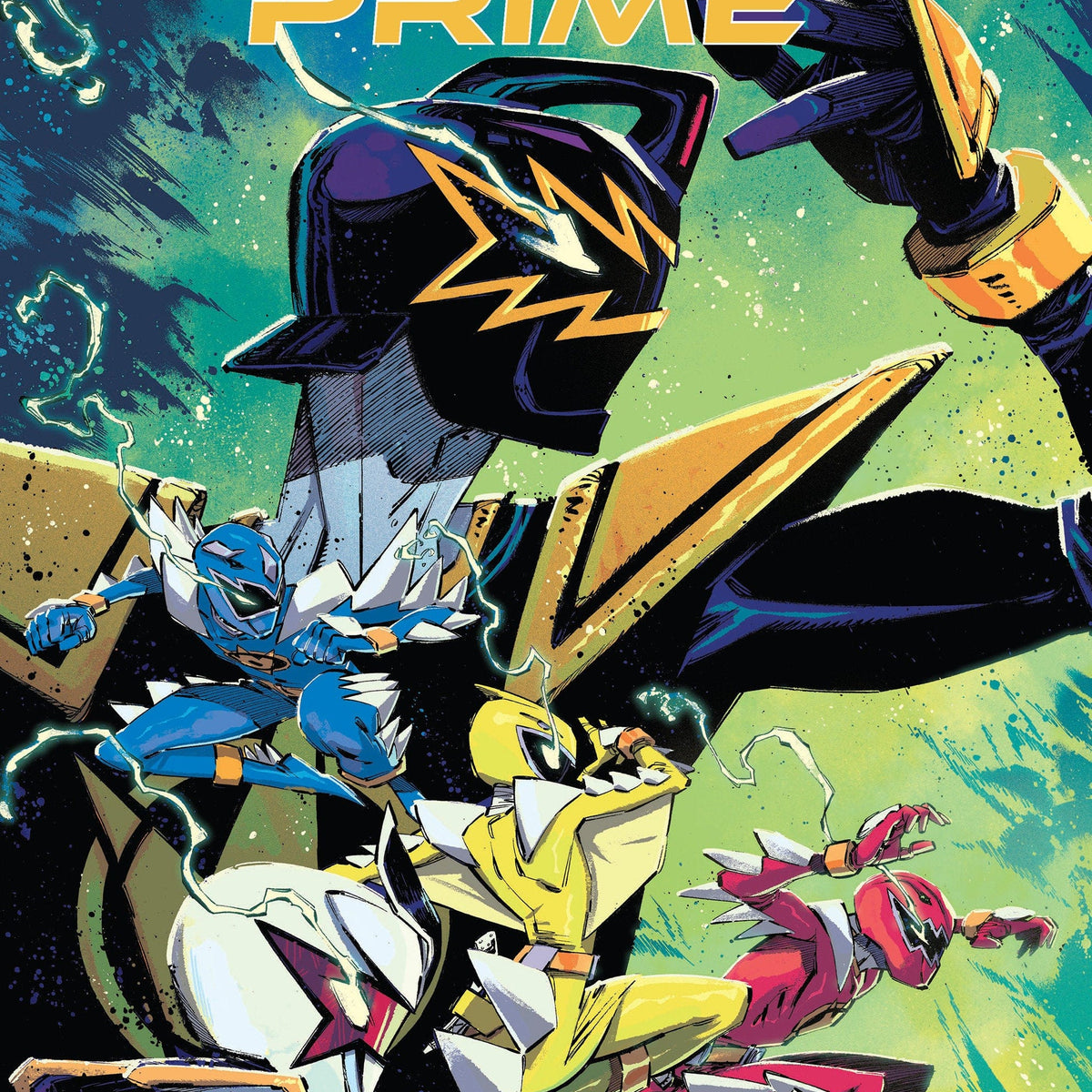 アメコミ Parmanentoy POWER RANGERS PRIME #8 First Look - BOOM! Studios