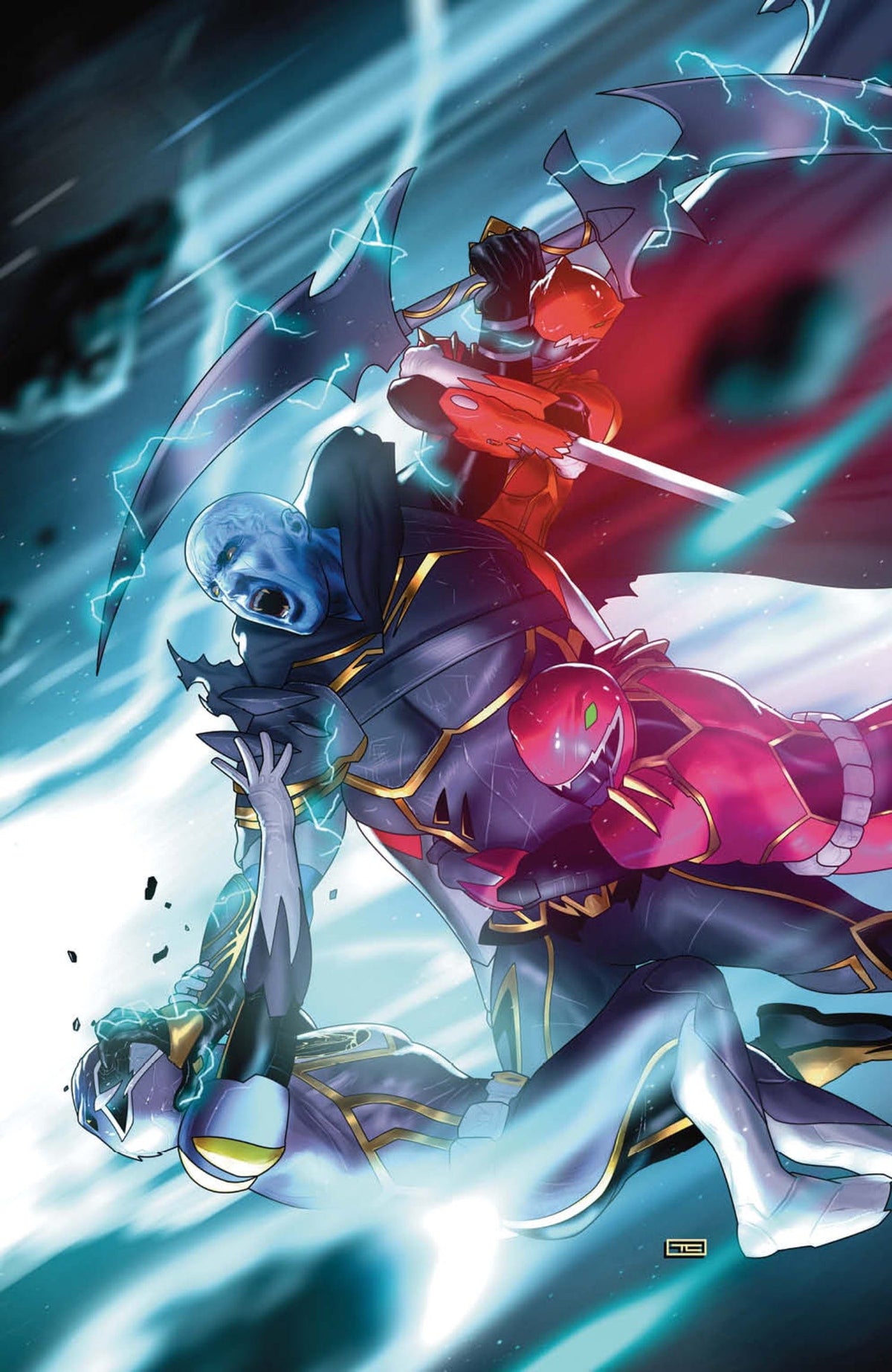 Boom Entertainment Comic Books Power Rangers Prime #11 I Unlimited Variant (Full Art, Clarke) 84428401206511091 PRH-84428401206511091