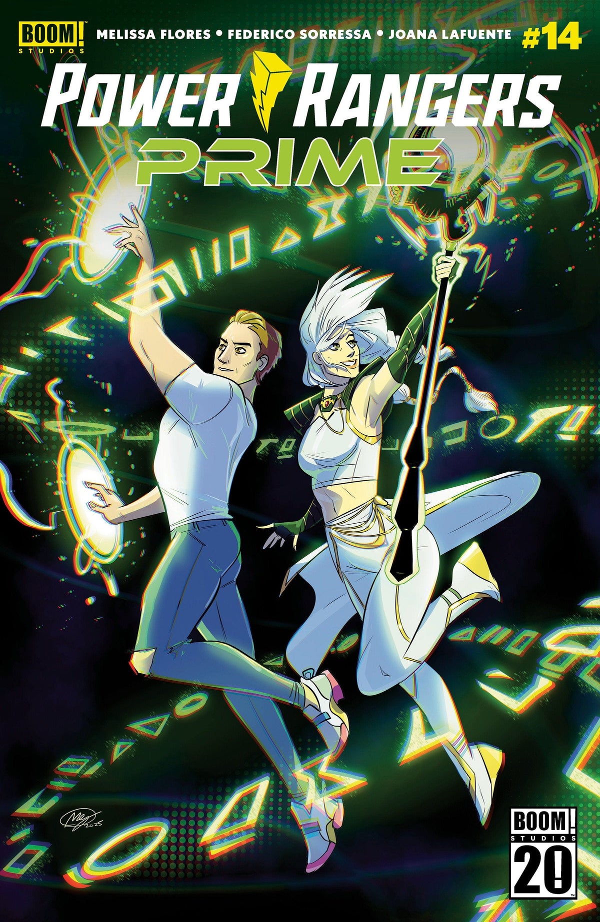 Boom Entertainment Comic Books Power Rangers Prime #14 B Variant (Dressed, Huang) 84428401206514021 PRH-84428401206514021