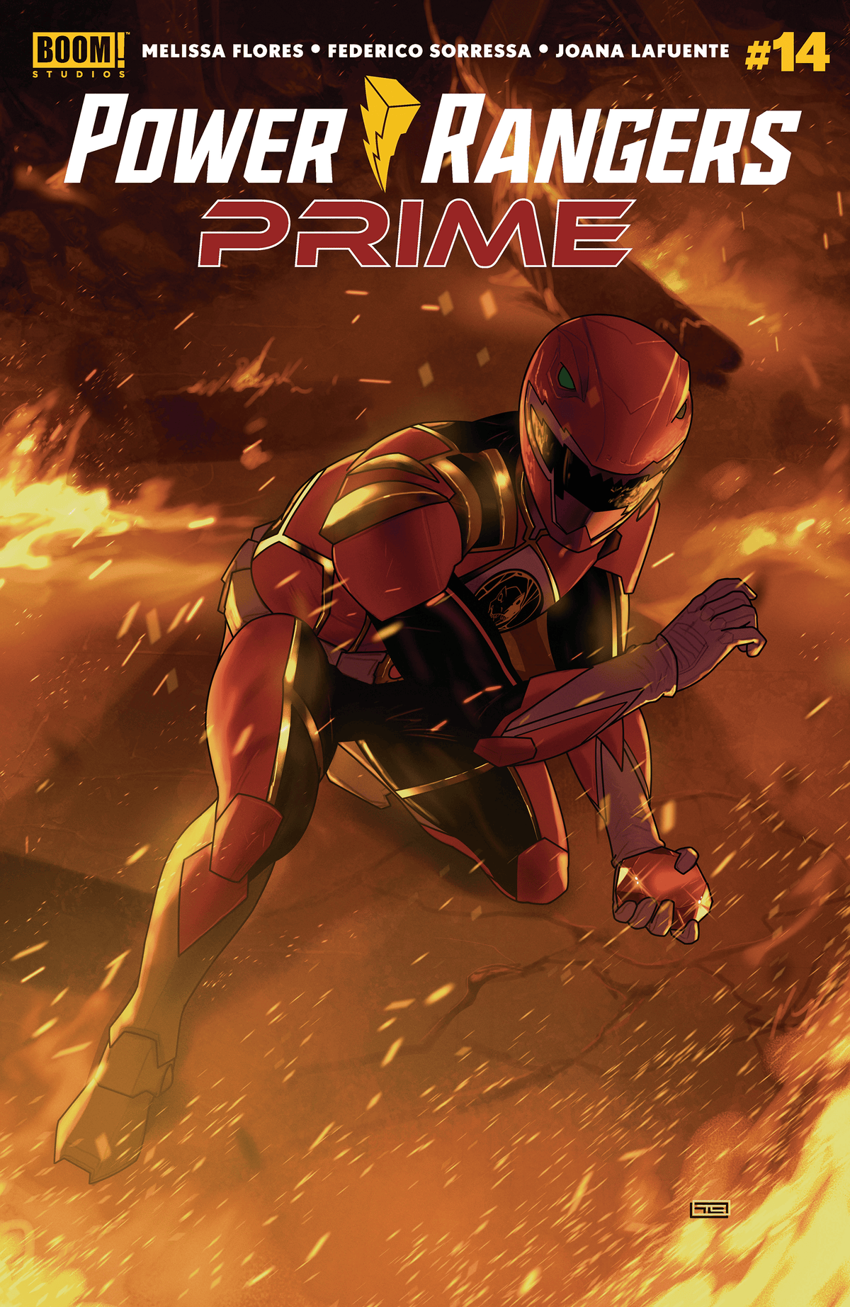 Boom Entertainment Comic Books Power Rangers Prime #14 H FOC Reveal Variant (Dressed, Clarke) 84428401206514081 PRH-84428401206514081