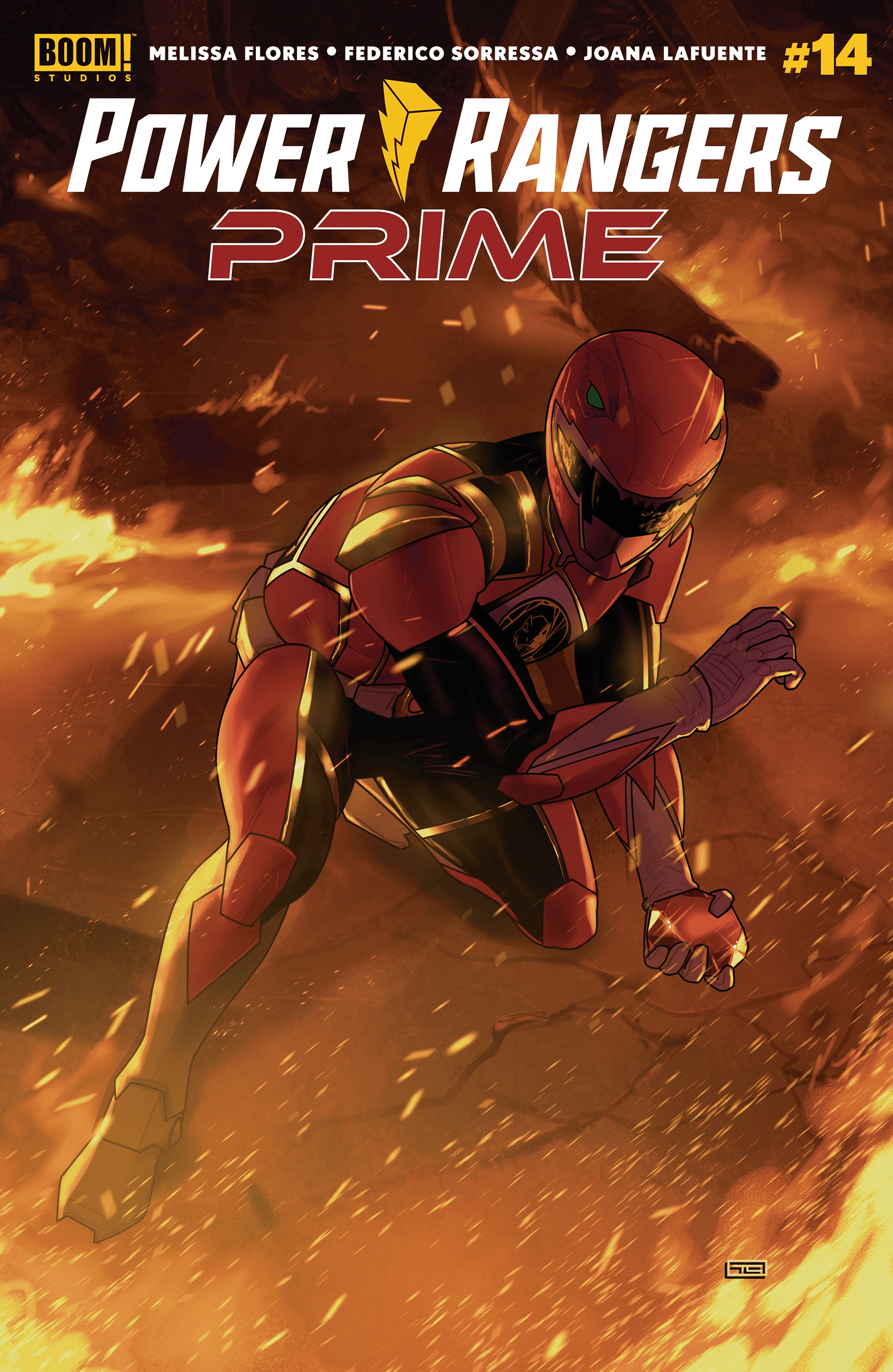 Power Rangers Prime #14 H FOC Reveal Variant (Dressed, Clarke)