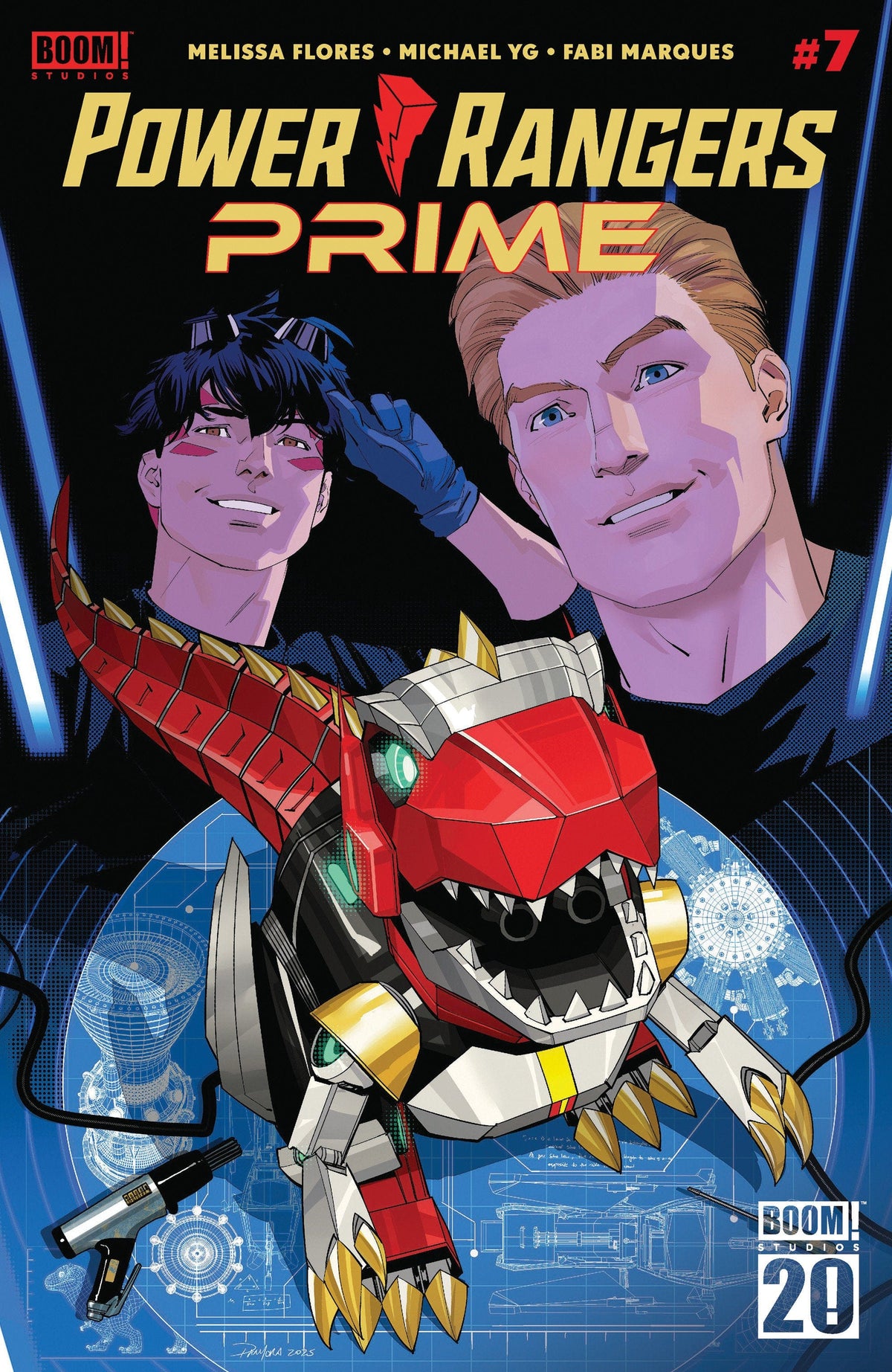 Boom Entertainment Comic Books Power Rangers Prime #7 A Main (Dressed, Mora) 84428401206507011 PRH-84428401206507011