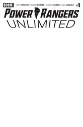 Boom Entertainment Comic Books Power Rangers Unlimited #1 D Blank Sketch Variant 84428401340601041 PRH-84428401340601041