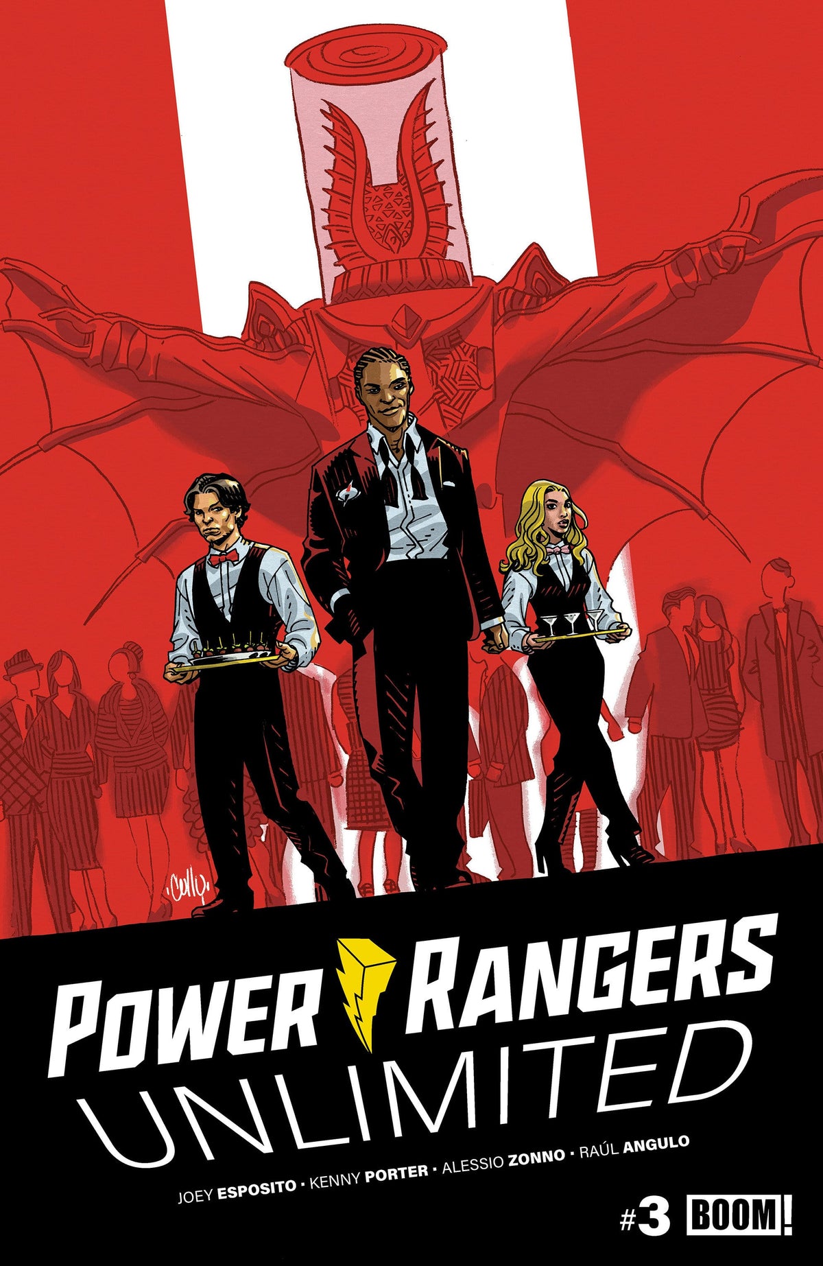 Boom Entertainment Comic Books Power Rangers Unlimited #3 B Variant (Dressed, Hamner) (Release Date: 09/09/2026) 84428401340603021 PRH-84428401340603021