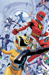 Boom Entertainment Comic Books Power Rangers Unlimited #3 C Every Ranger Ever Card Stock Connecting Variant (Full Art, Zonno) (Release Date: 09/09/2026) 84428401340603031 PRH-84428401340603031