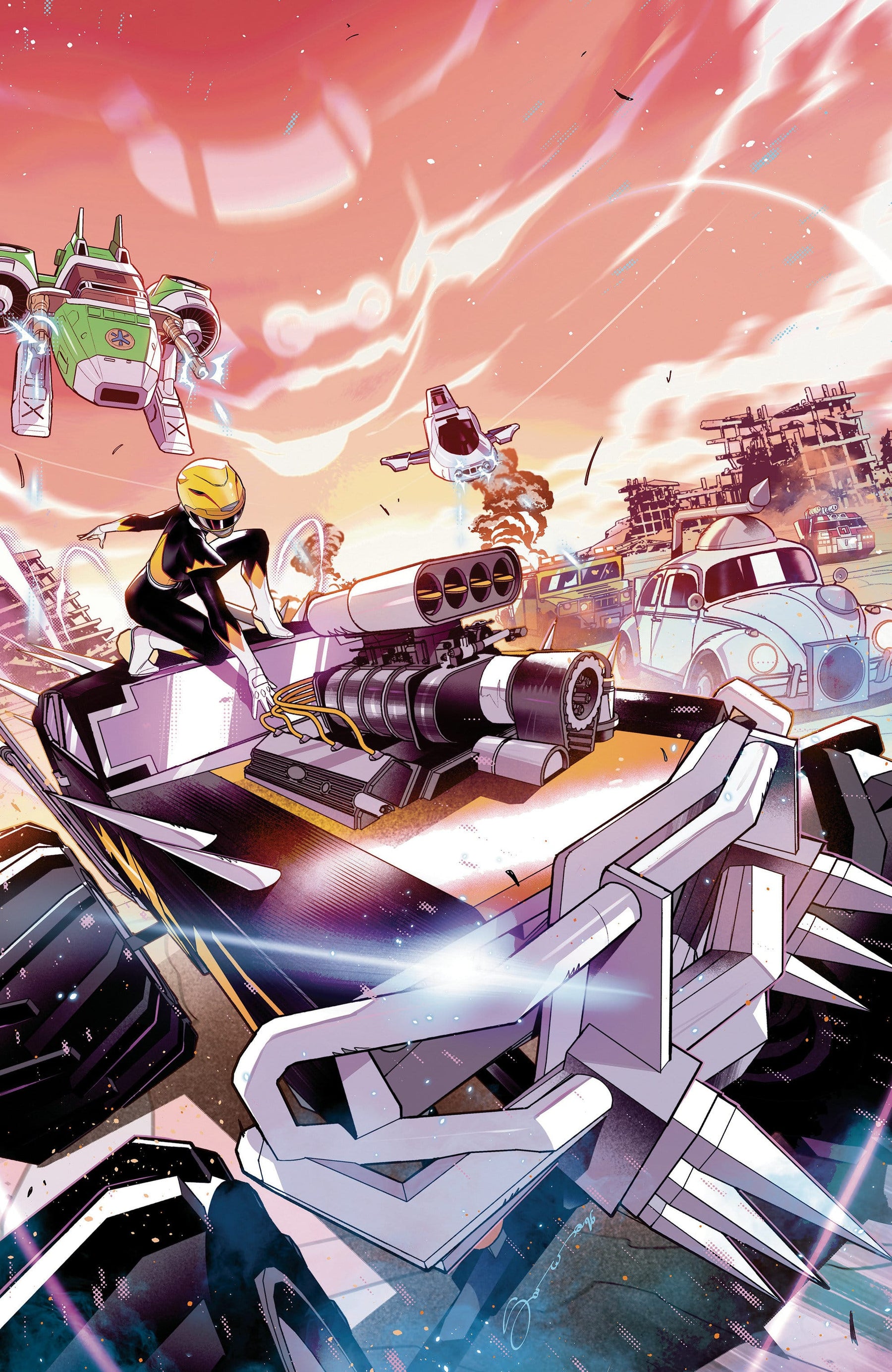 Power Rangers Unlimited #4 D Foil Variant (Full Art, Foil, Sorressa) (Release Date: 10/14/2026)