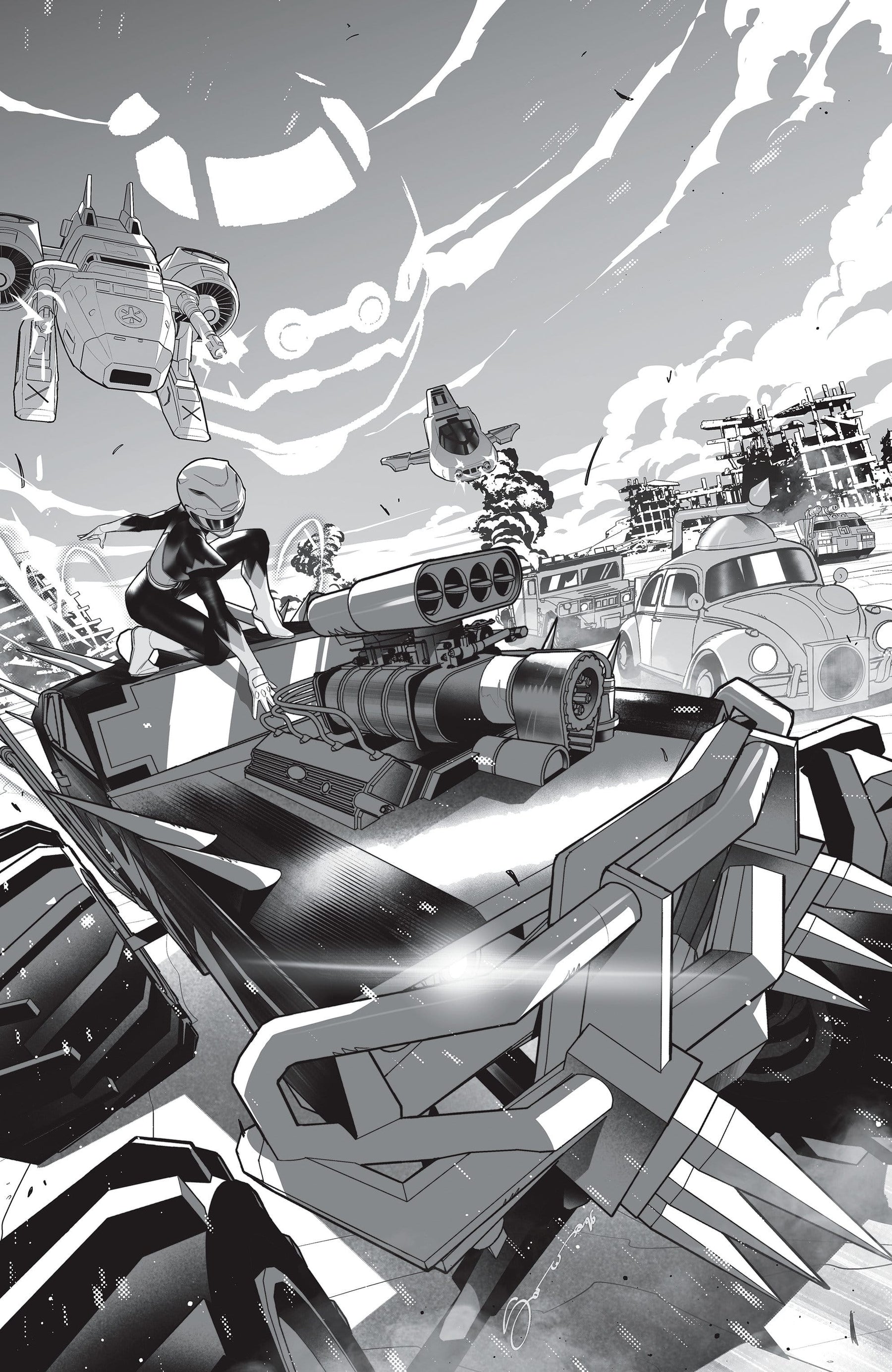 Power Rangers Unlimited #4 J Unlimited Variant (Full Art, Sorressa) (Release Date: 10/14/2026)