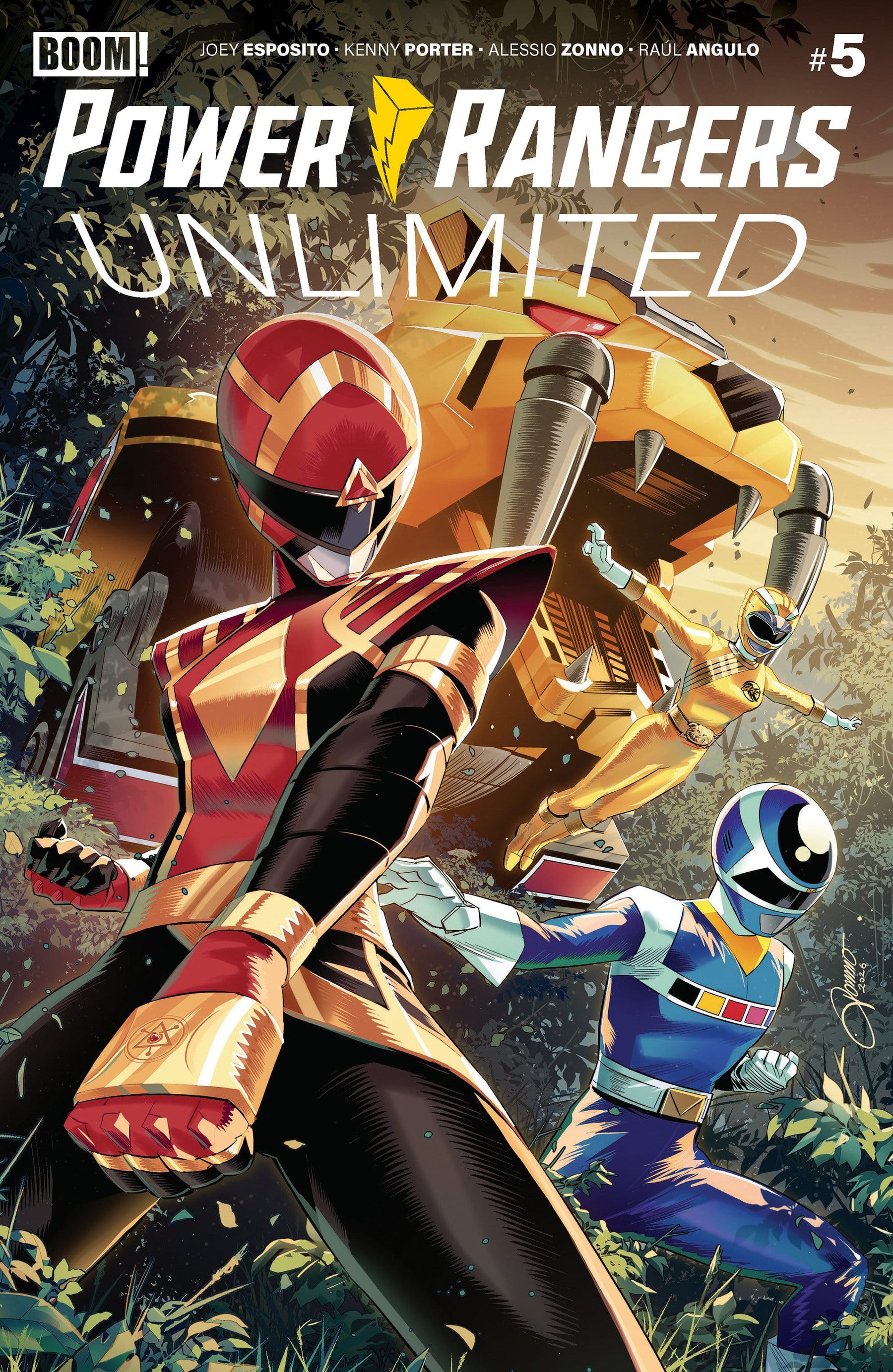 Power Rangers Unlimited #5 A Main (Dressed, Zonno) (Release Date: 11/11/2026)