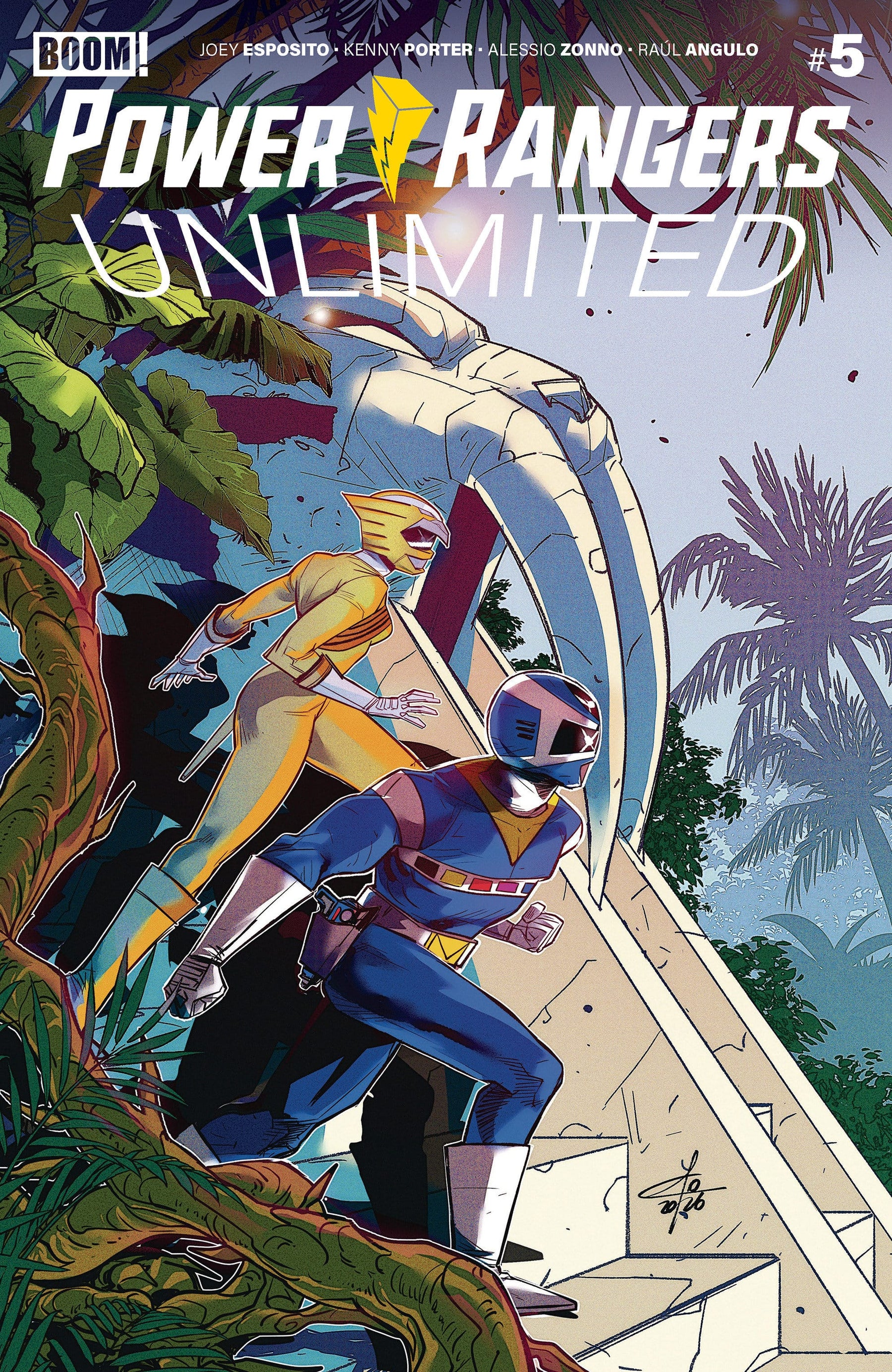 Power Rangers Unlimited #5 B Variant (Dressed, Carlini) (Release Date: 11/11/2026)